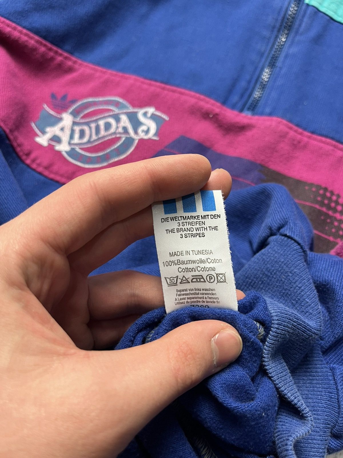 Adidas Vintage Adidas Sports Sweatshirt Half Y2K zip 90s 80s Size US M / EU 48-50 / 2 - 15 Thumbnail