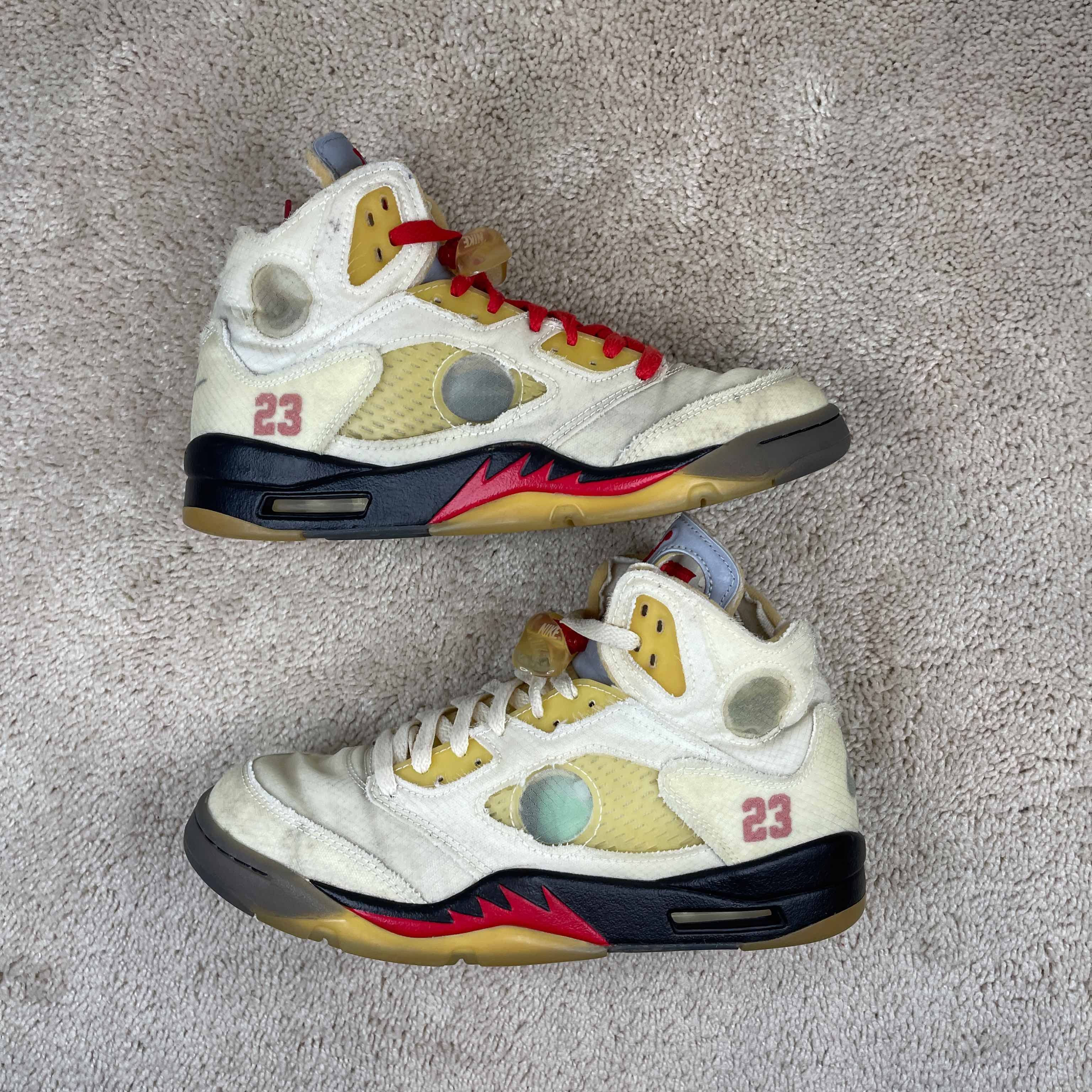 Off-White x Air Jordan SP Sail