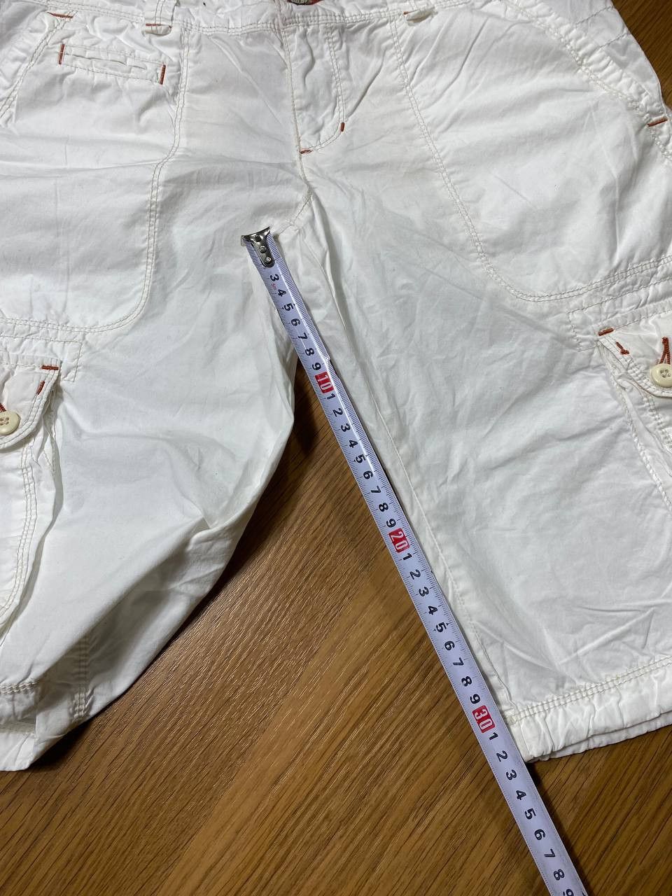 Japanese Brand × Polo Ralph Lauren Gothicana Y2K Bondage Gothic Multipocket Cargo Shorts Size US 30 / EU 46 - 14 Thumbnail