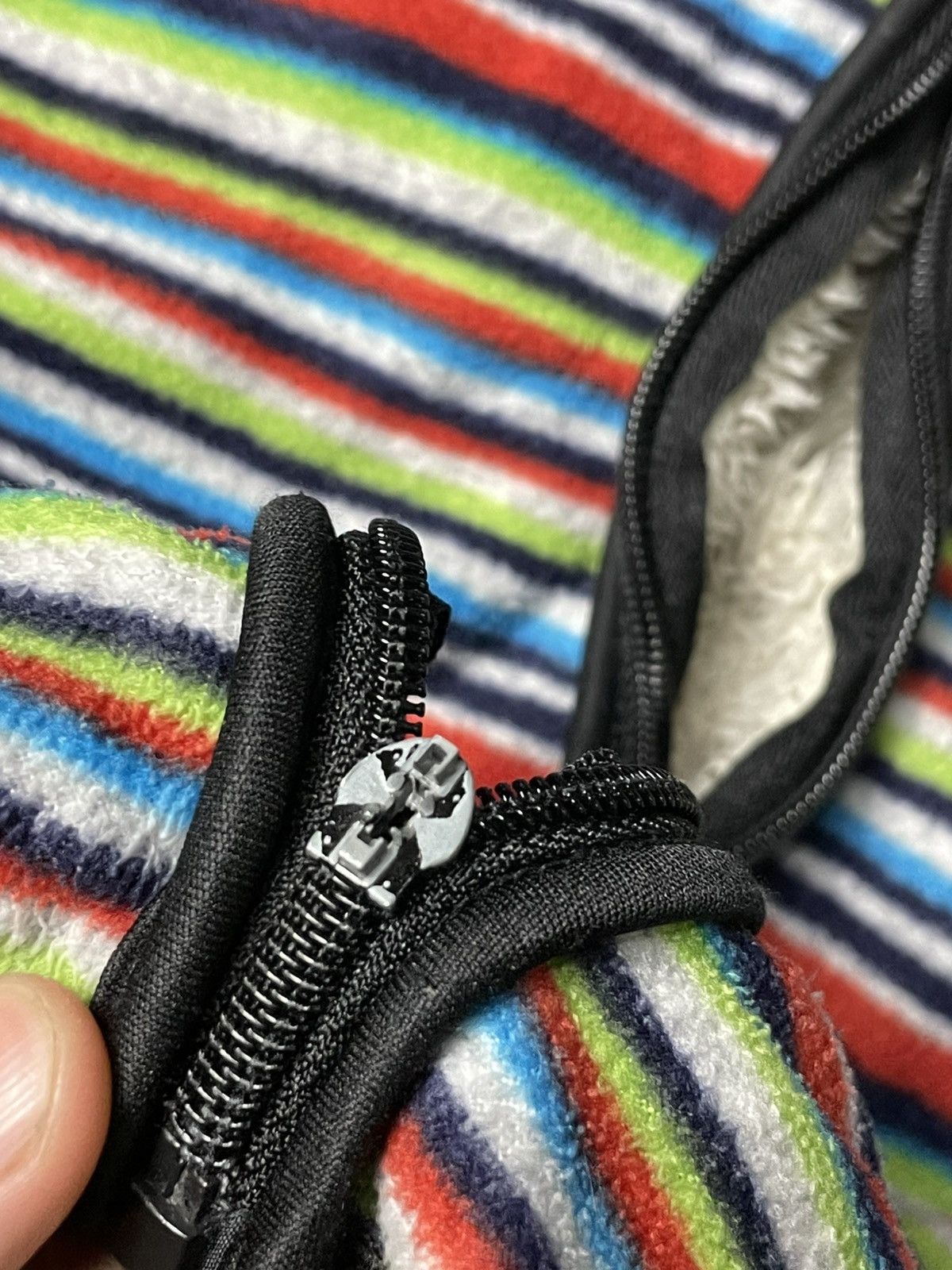 Japanese Brand × Vintage Vintage OLD MILL Fleece Zipper Jacket (81) Size US S / EU 44-46 / 1 - 9 Thumbnail