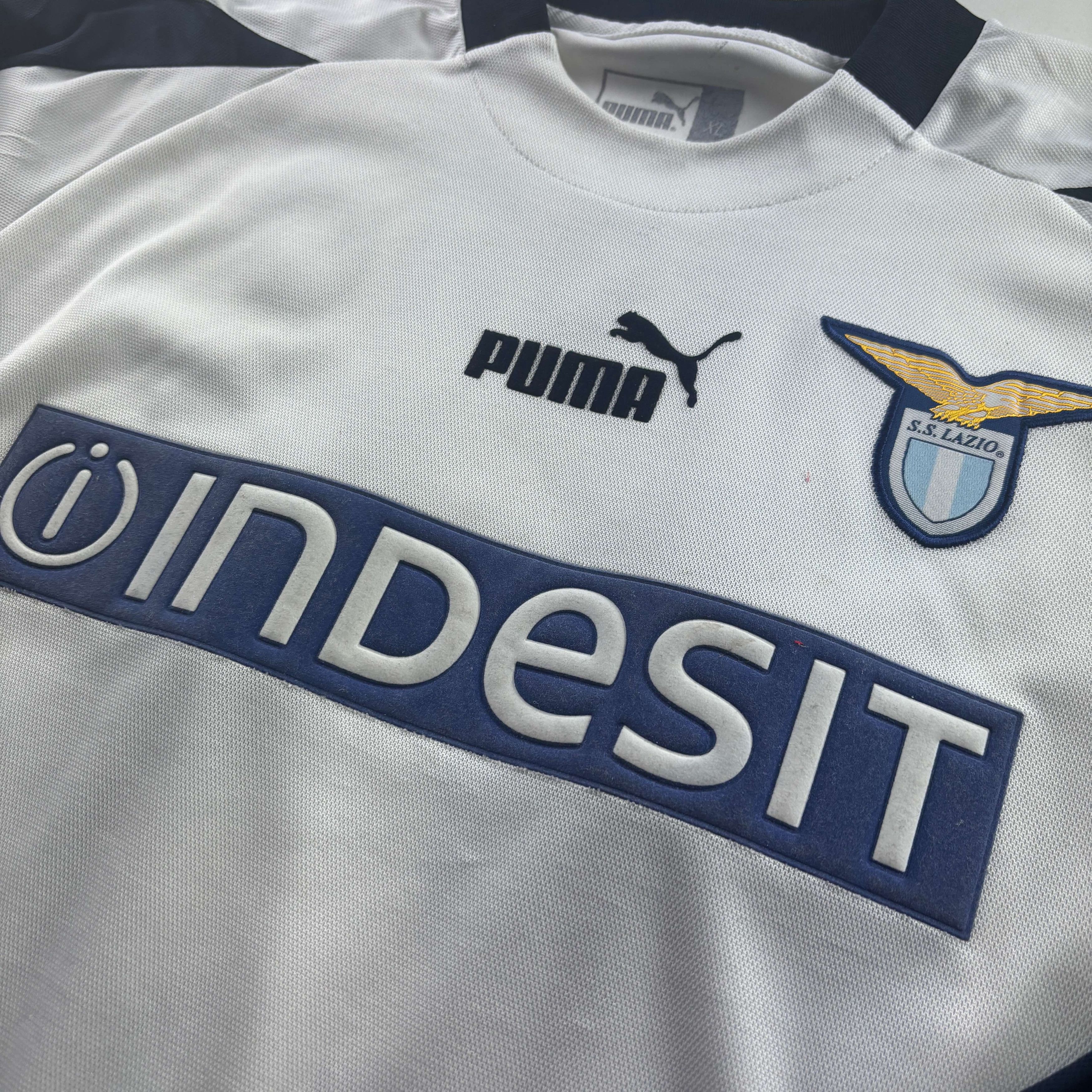 Puma MATCH WORN Lazio 2003-04 away Paolo Negro football jersey XL Size US XL / EU 56 / 4 - 3 Thumbnail
