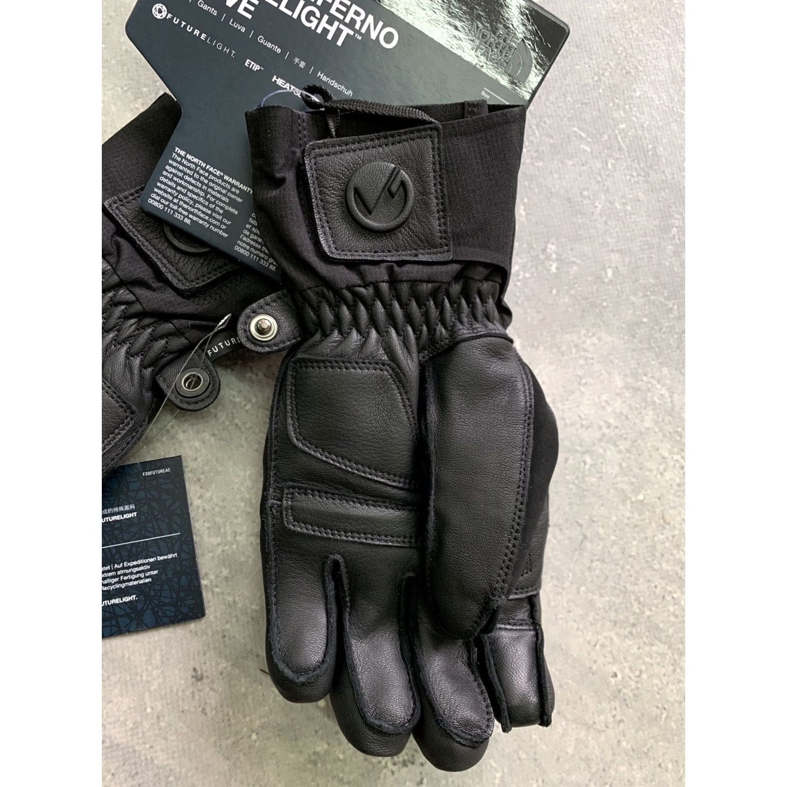 The North Face The North Face Patrol Inferno Futurelight Glove Unisex Black Leather XS Size ONE SIZE - 4 Thumbnail