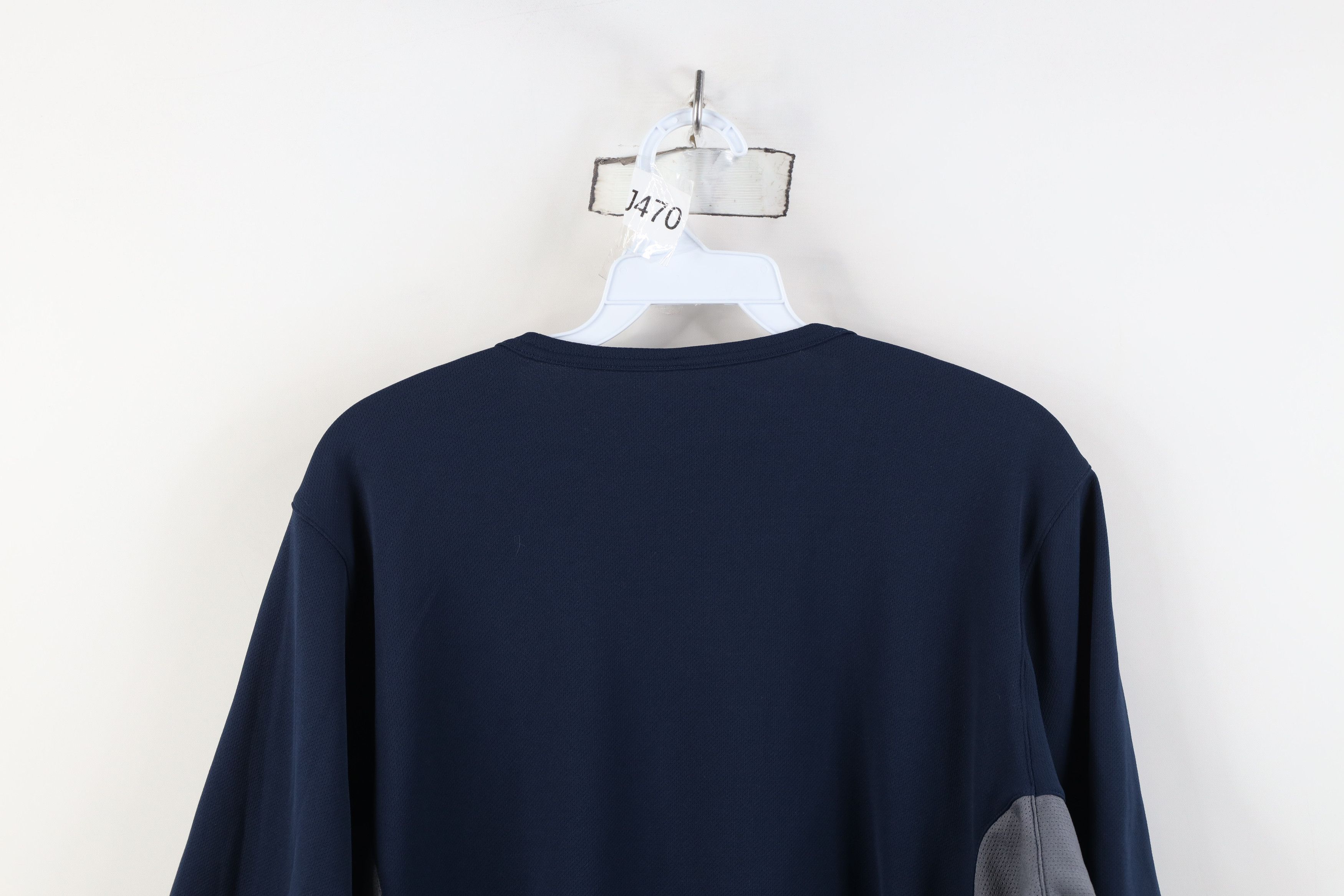 Nike Vintage 90s Nike Block Letter Knit Short Sleeve T-Shirt Size US M / EU 48-50 / 2 - 14 Thumbnail