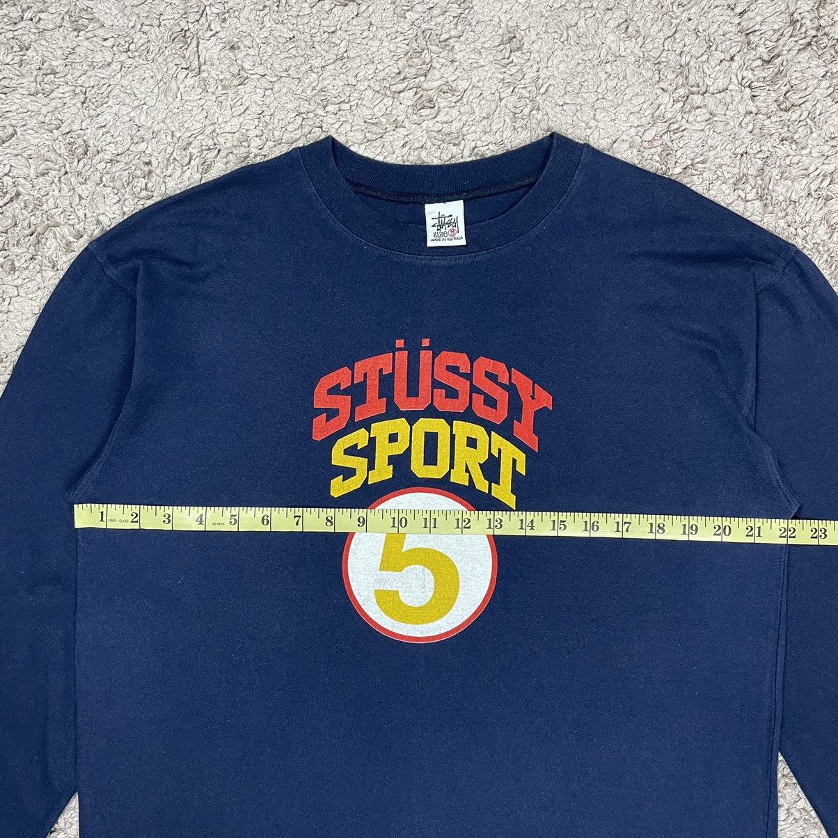 Stussy Vintage Stussy Sport Longsleeve T-shirt Size US M / EU 48-50 / 2 - 11 Thumbnail