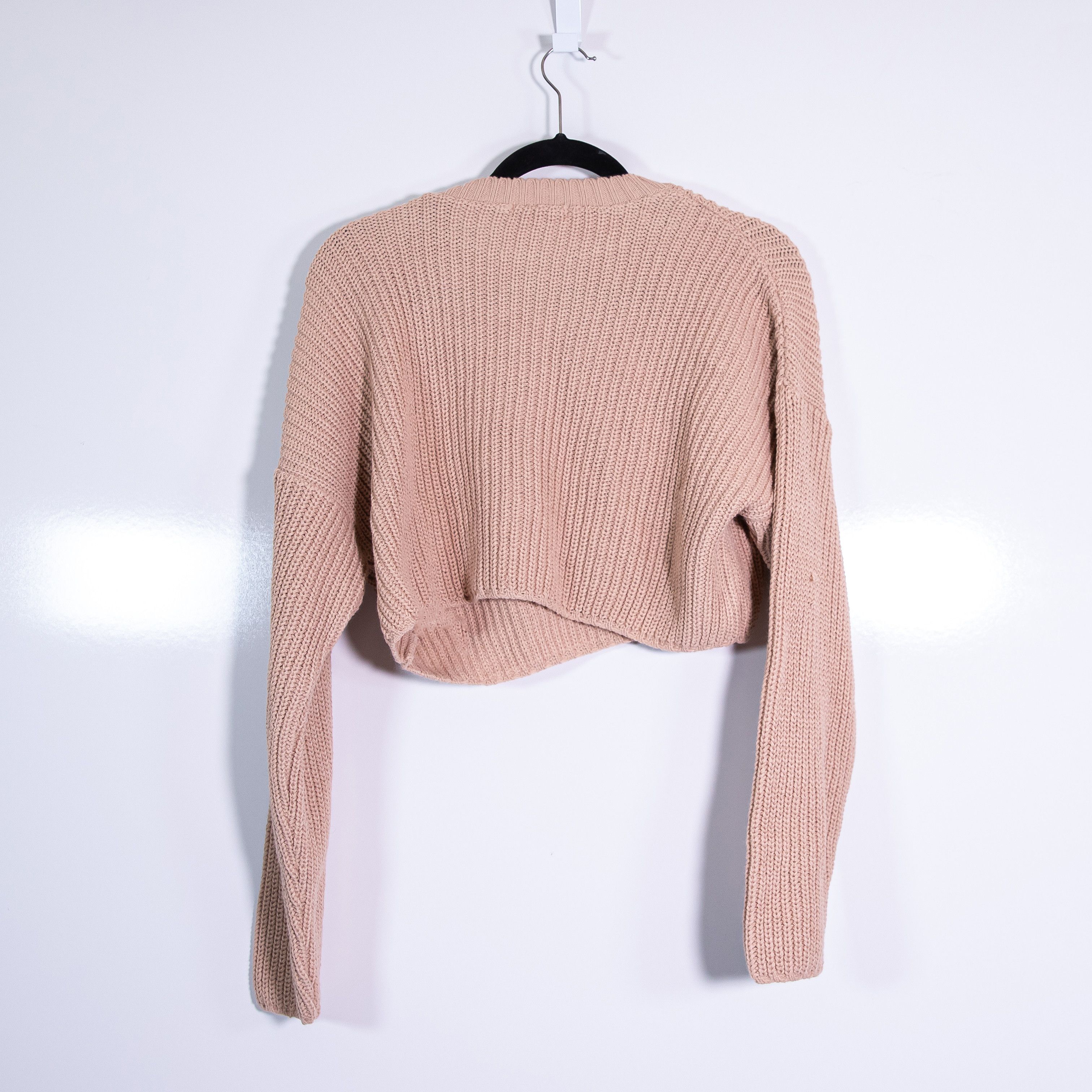Asos NEW Asos Women's Knit Crew Neck Cropped Size XS / US 0-2 / IT 36-38 - 4 Thumbnail