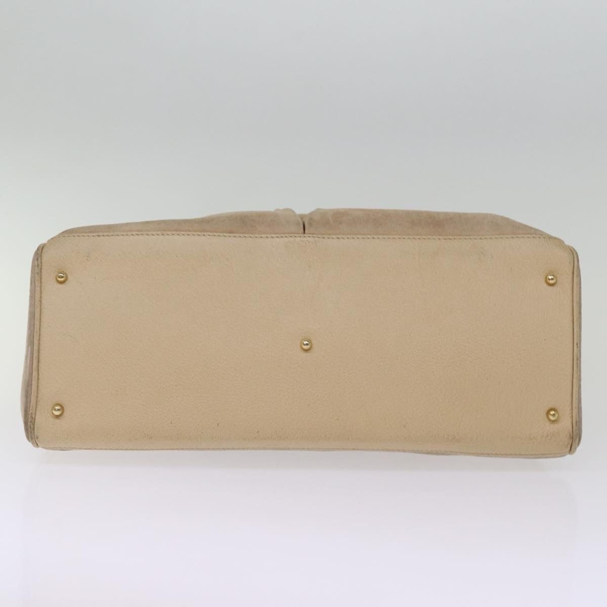 Gucci GUCCI Bamboo Tote Bag Suede Beige 002 2855 0322 0 Size ONE SIZE - 5 Thumbnail