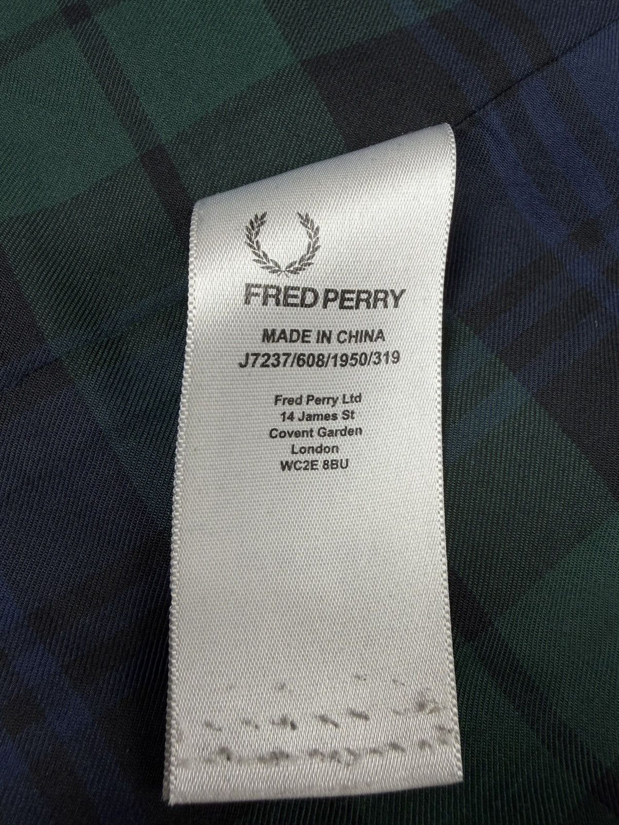 Fred Perry Fred Perry Wool Peacoat Jacket Size XS Size US XS / EU 42 / 0 - 11 Thumbnail