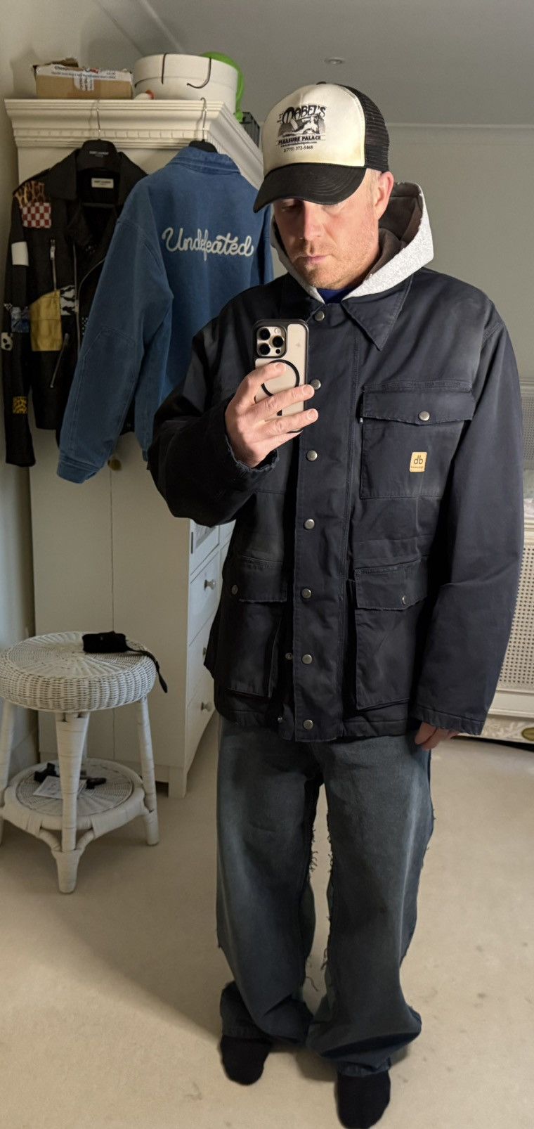 Balenciaga FW23 $3.5k 🤑 Balenciaga double B workwear jacket coat parka Size US L / EU 52-54 / 3 - 4 Thumbnail