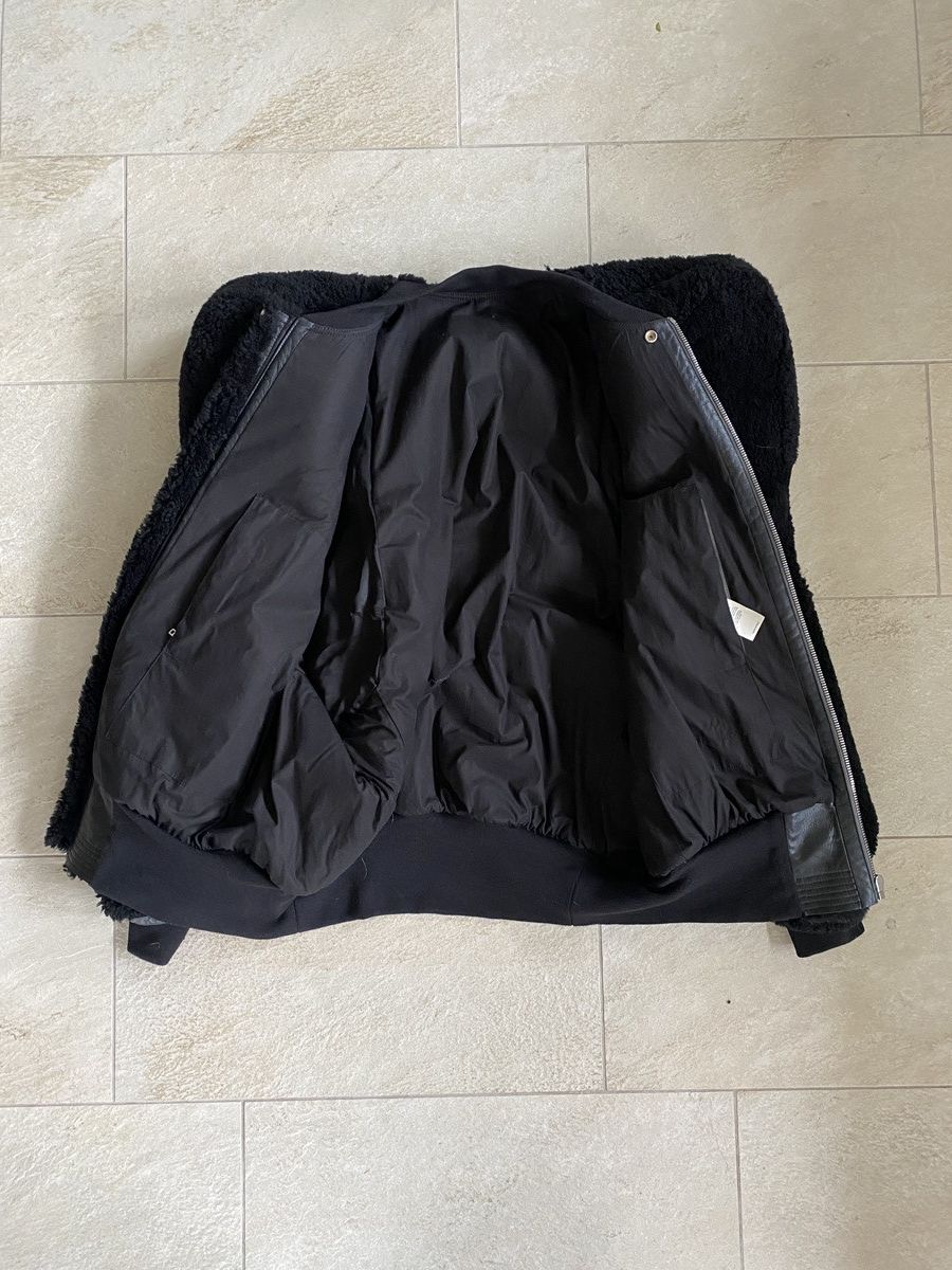 Rick Owens Rick Owens Kunst Pagoda Shearling Bomber Jacket Size US S / EU 44-46 / 1 - 6 Thumbnail