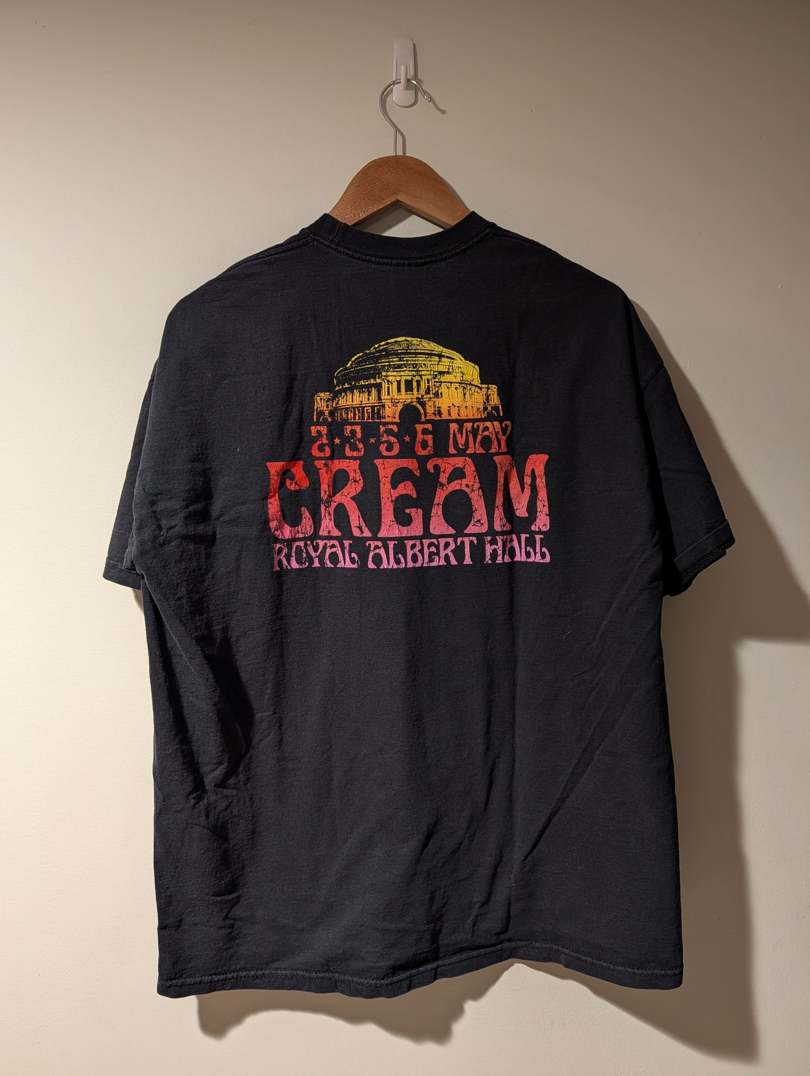 Vintage 2005 Cream Band New York City Reunion Tour T-Shirt