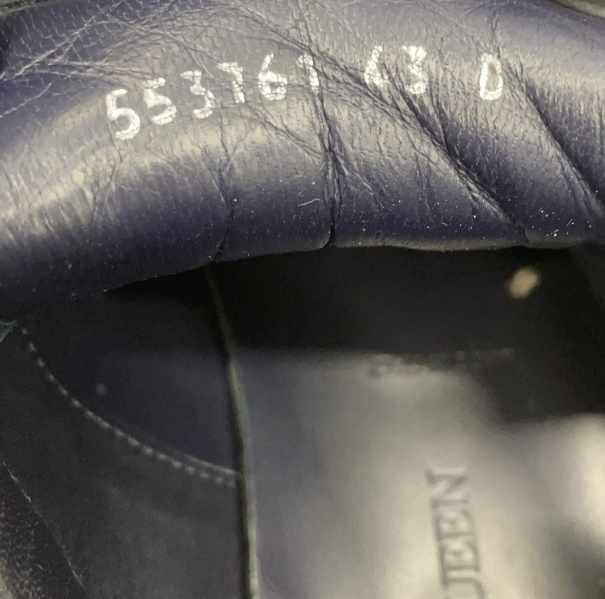 Alexander McQueen Alexander Mcqueen Exaggerated-Sole Suede Sneakers Size US 9.5 / EU 42-43 - 7 Thumbnail
