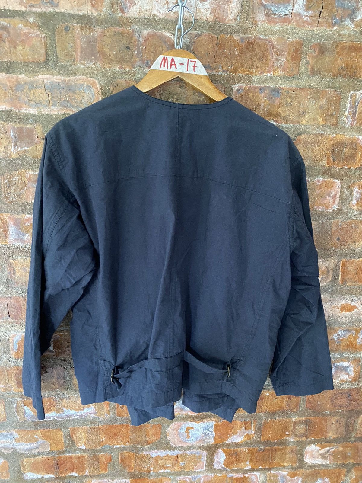 Issey Miyake 1990s Issey Miyake Planation No Button Ligth Jacket Size M / US 6-8 / IT 42-44 - 7 Thumbnail