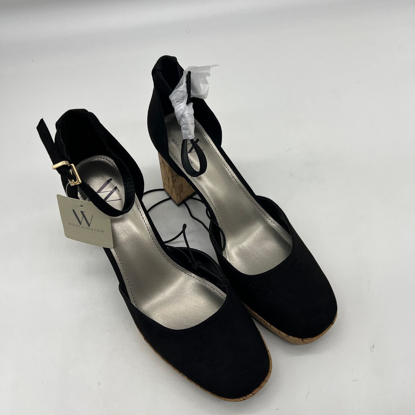 Other Worthington Womens Panama Block Heel Pumps 10 Size US 10 / IT 40 - 2 Thumbnail