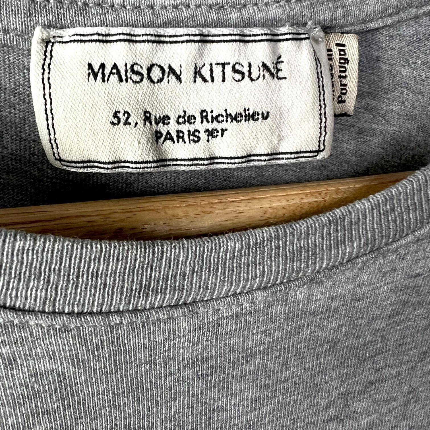 Maison Kitsune Men's Maison Kitsune Paris - Music Fashion T-Shirt - S Size US M / EU 48-50 / 2 - 3 Thumbnail