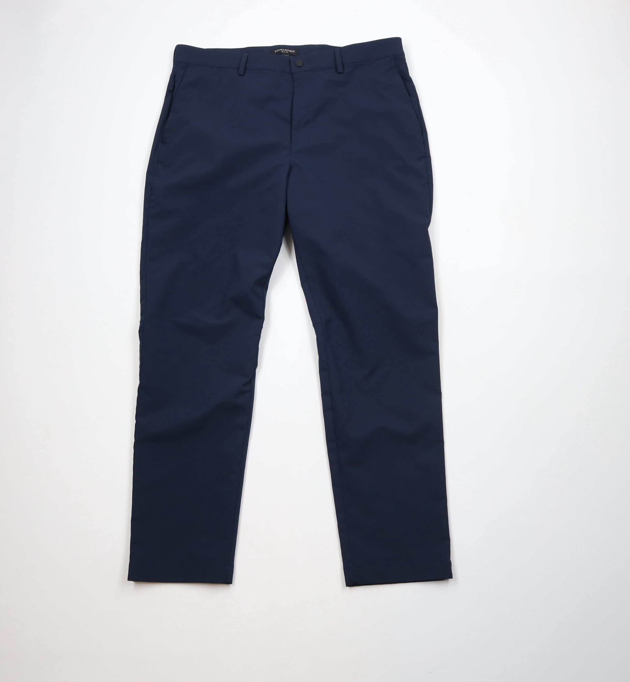 Banana Republic × Vintage Banana Republic Tech Straight Leg Chino Pants Trousers Blue Size US 36 / EU 52 - 1 Thumbnail