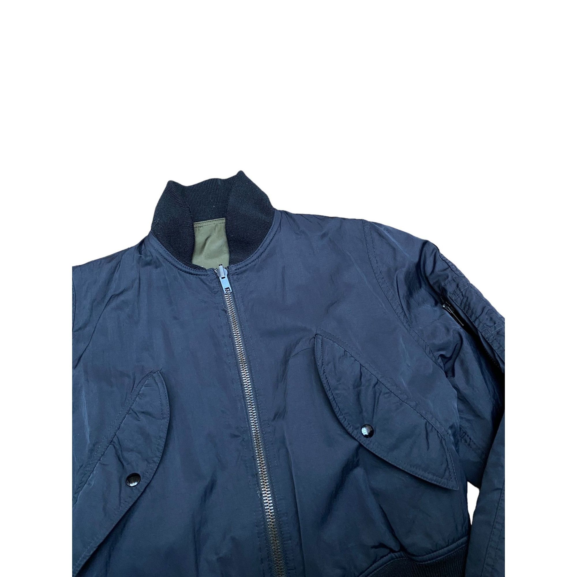Jean Paul Gaultier Vintage Reversible Cropped Bomber Jacket Size US S / EU 44-46 / 1 - 6 Thumbnail