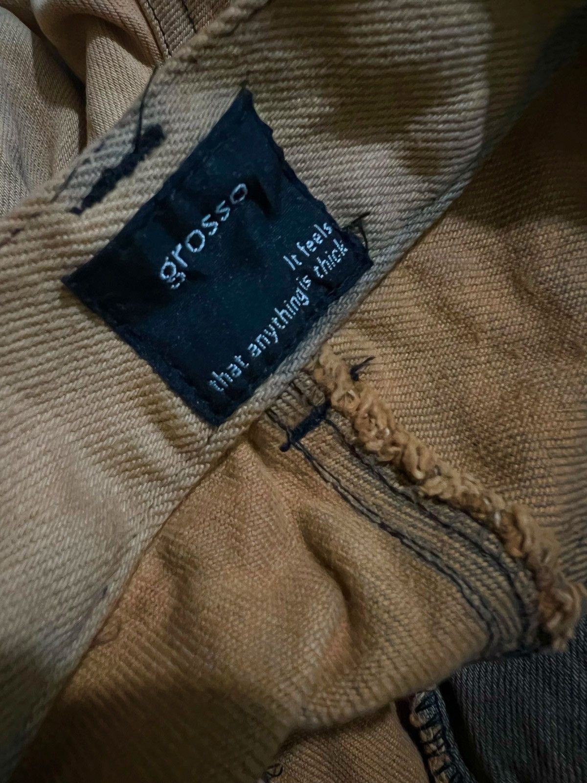 If Six Was Nine × Japanese Brand × Le Grande Bleu (L.G.B.) Grosso japanese distressed laces up flared denim pants Size US 28 / EU 44 - 7 Thumbnail