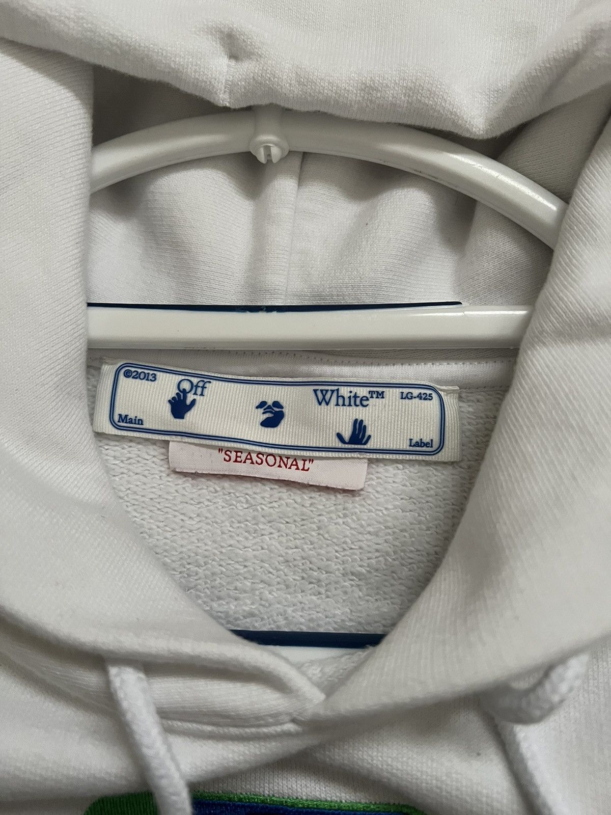 Off-White Off-White Weed Leaves Hoodie Size US S / EU 44-46 / 1 - 4 Thumbnail