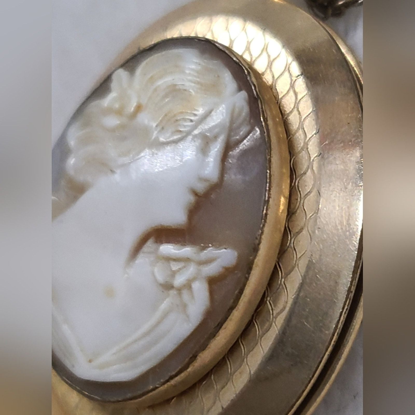 Other Antique Bates & Bacon Cameo Locket c.1915 Size ONE SIZE - 3 Thumbnail