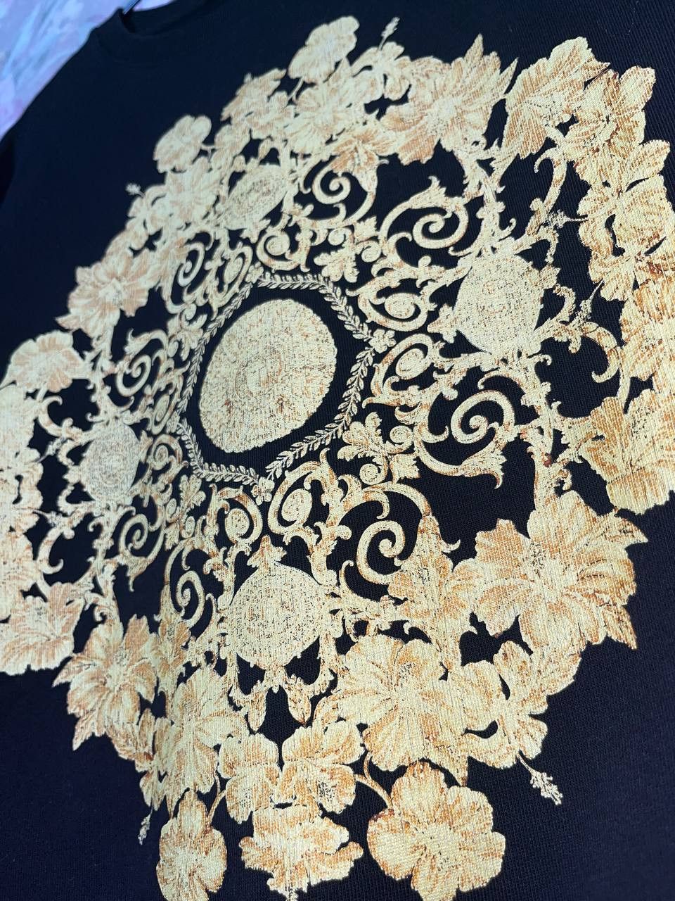 Versace Versace Graphic Barocco Style Print Crew Neck Sweatshirt L Size US L / EU 52-54 / 3 - 3 Thumbnail