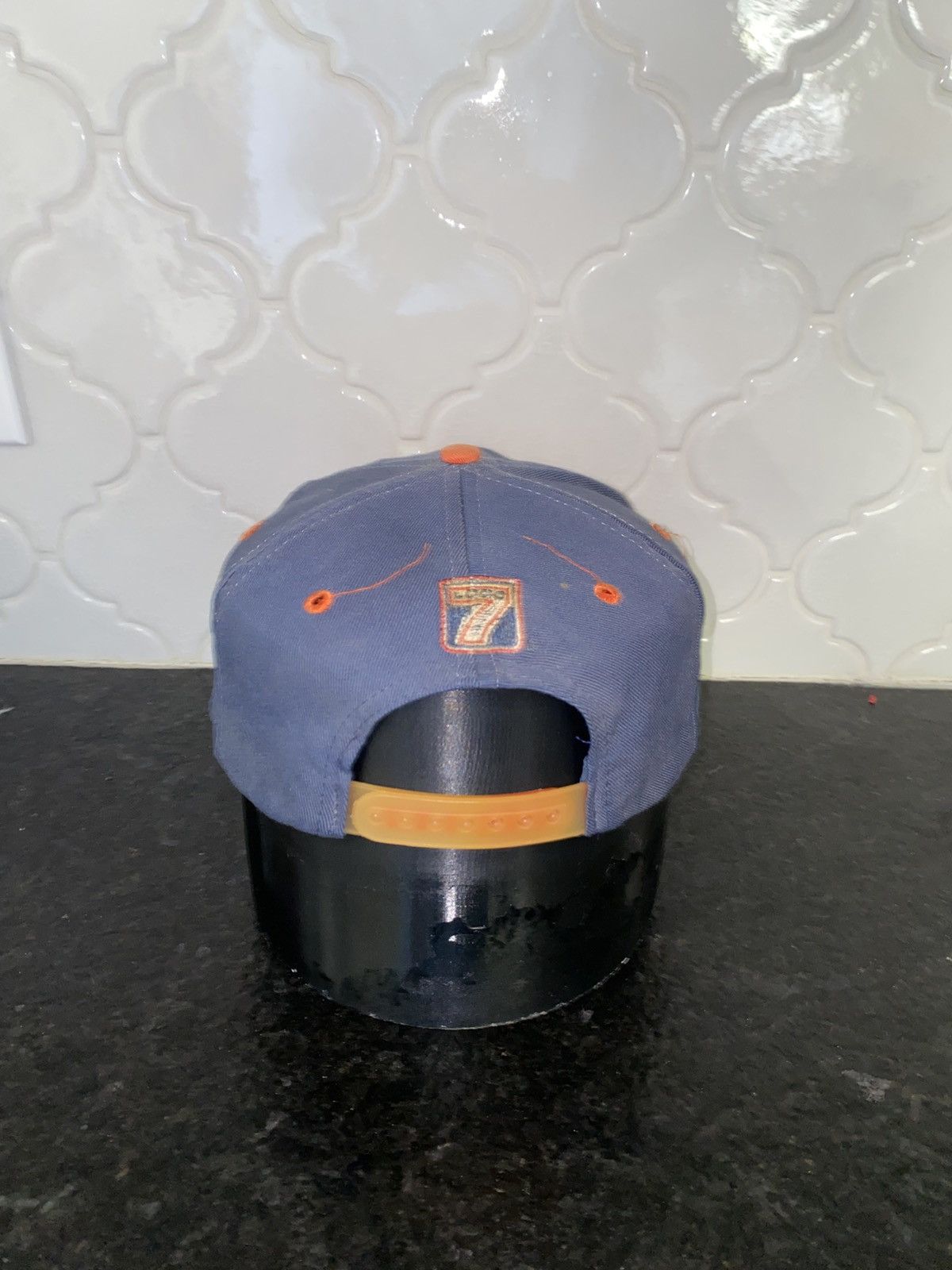 Logo 7 Vintage 90s Logo 7 Syracuse orangemen spellout snapback Size ONE SIZE - 2 Thumbnail