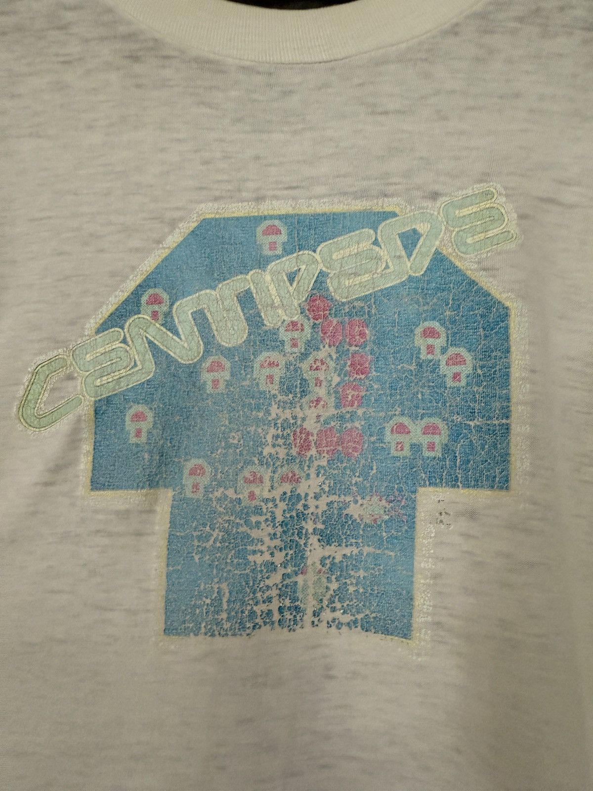 Vintage Vintage 80s Centipede Atari Graphic Tee Size US L / EU 52-54 / 3 - 3 Thumbnail