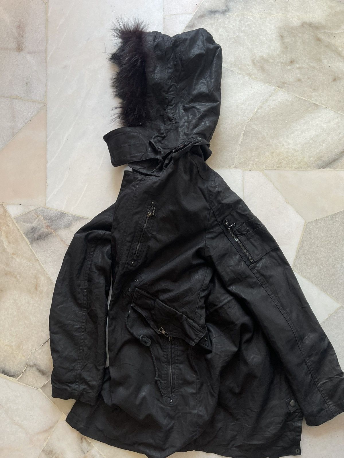 Tornado Mart 2000s Tornado Mart Parka Wx With Raccon Fur Hoodie Size US M / EU 48-50 / 2 - 3 Thumbnail