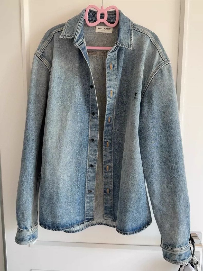 Saint Laurent Paris Saint Laurent Paris denim jacket Size US M / EU 48-50 / 2 - 1 Thumbnail