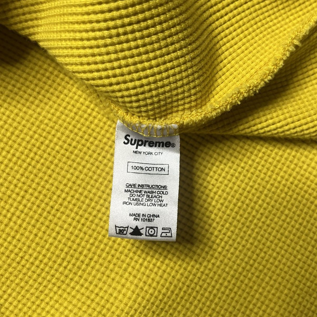 Supreme Supreme Arc Logo L/S Thermal Yellow FW17 Size US L / EU 52-54 / 3 - 5 Thumbnail