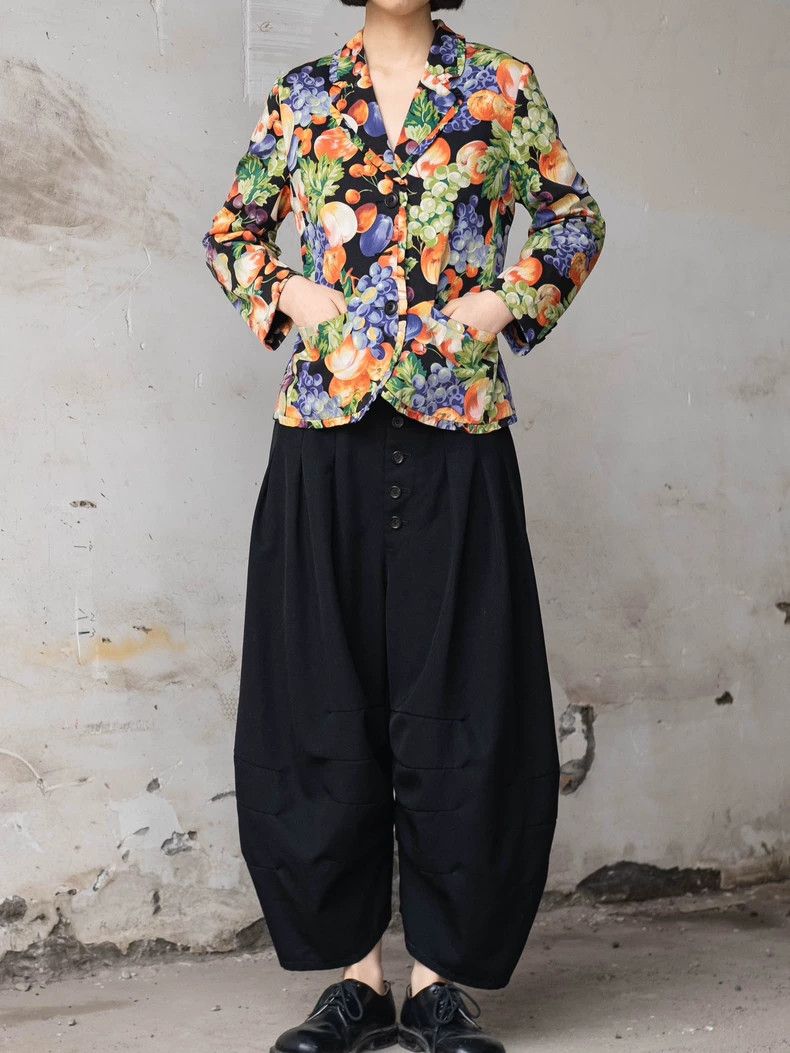 Kenzo KENZO Cute fruit lace jacket vintage Size XS / US 0-2 / IT 36-38 - 2 Thumbnail