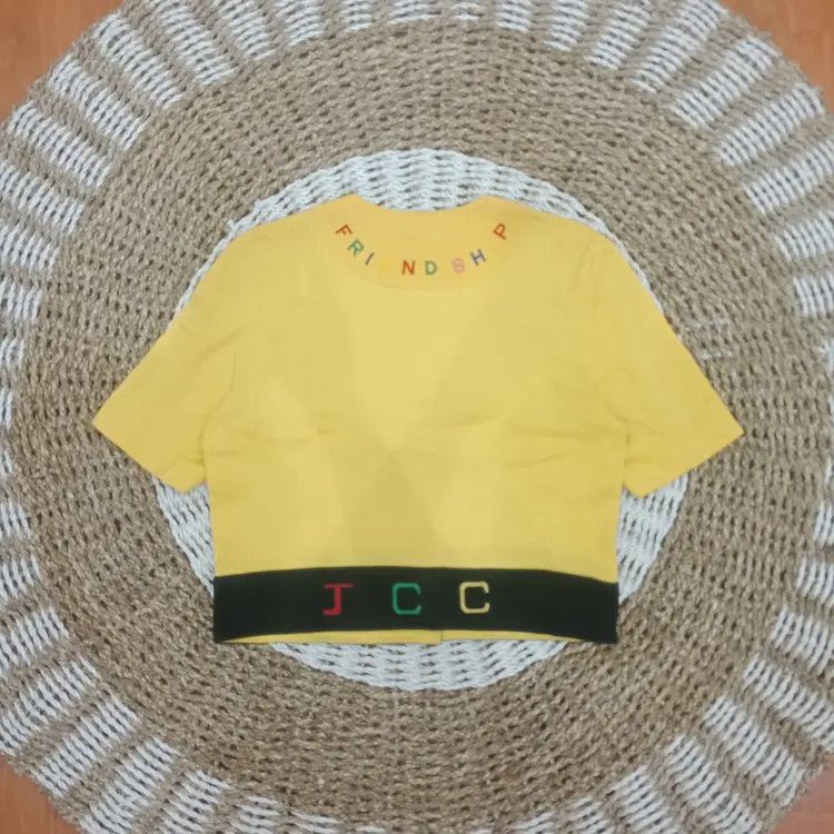 Jean Charles De Castelbajac Vintage jean charles de castlebajac boxy cropbutton shirt Size M / US 6-8 / IT 42-44 - 2 Thumbnail