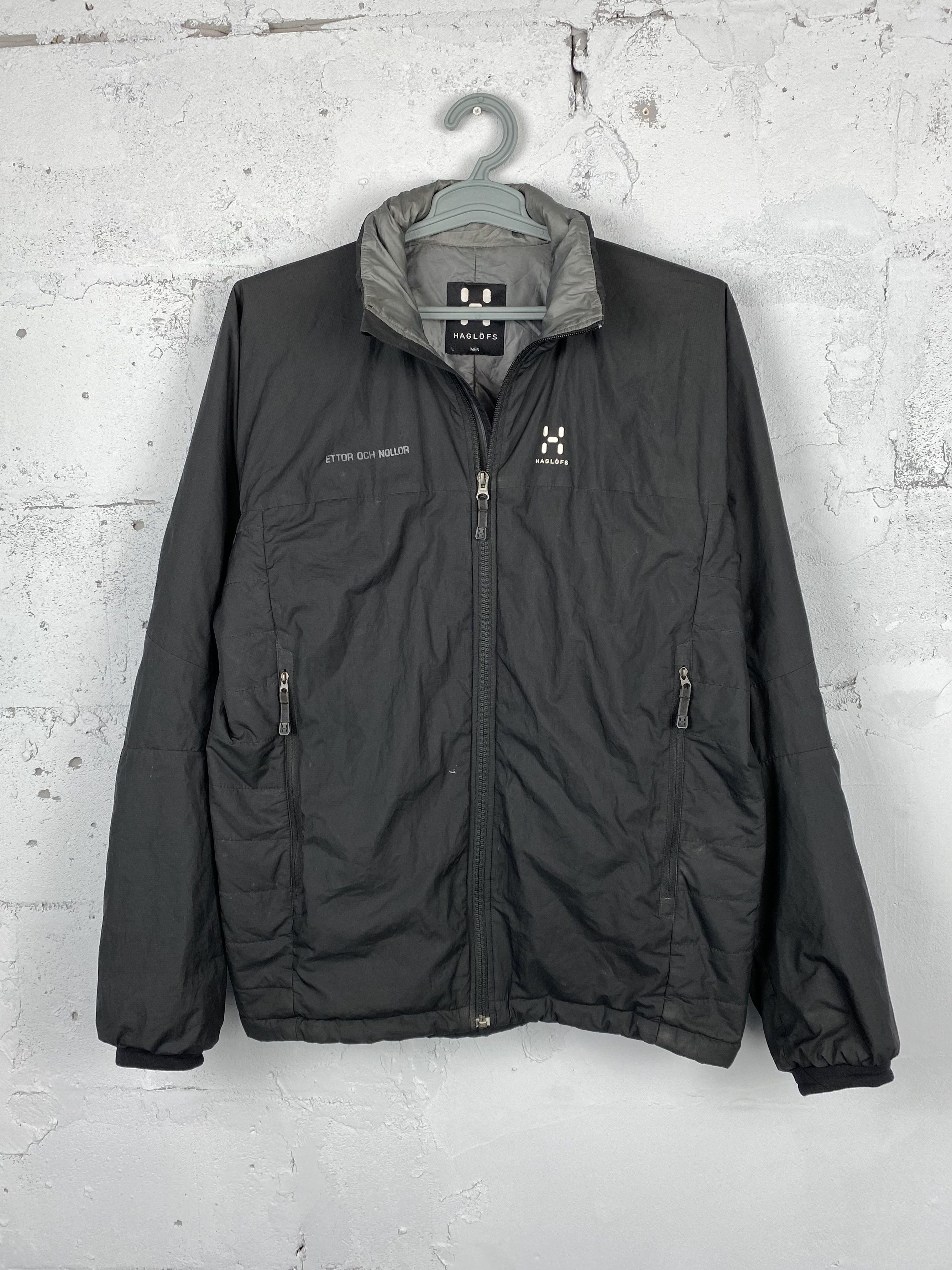 Haglofs × Vintage Haglöfs Men's Full Zip Long Sleeve Puffer Jacket L Size US L / EU 52-54 / 3 - 1 Thumbnail