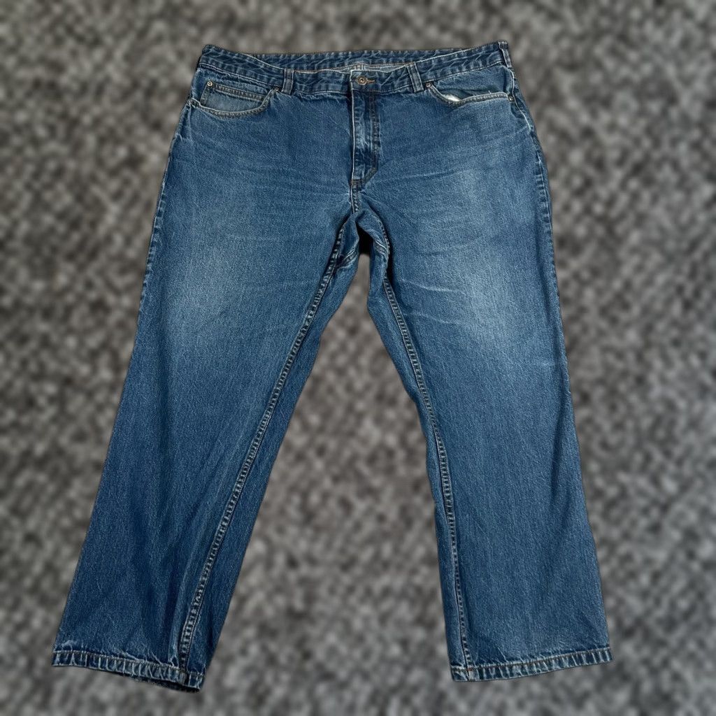 Duluth Trading Company VINTAGE Duluth Trading Company Ballroom Weekender Trim Fit Jeans Men Size 42x30 Blue Denim 90s Size US 40 / EU 56 - 1 Thumbnail