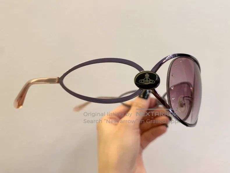 Vivienne Westwood Vivienne Westwood Vintage Second-hand Glasses, Rare Out of Size ONE SIZE - 3 Thumbnail