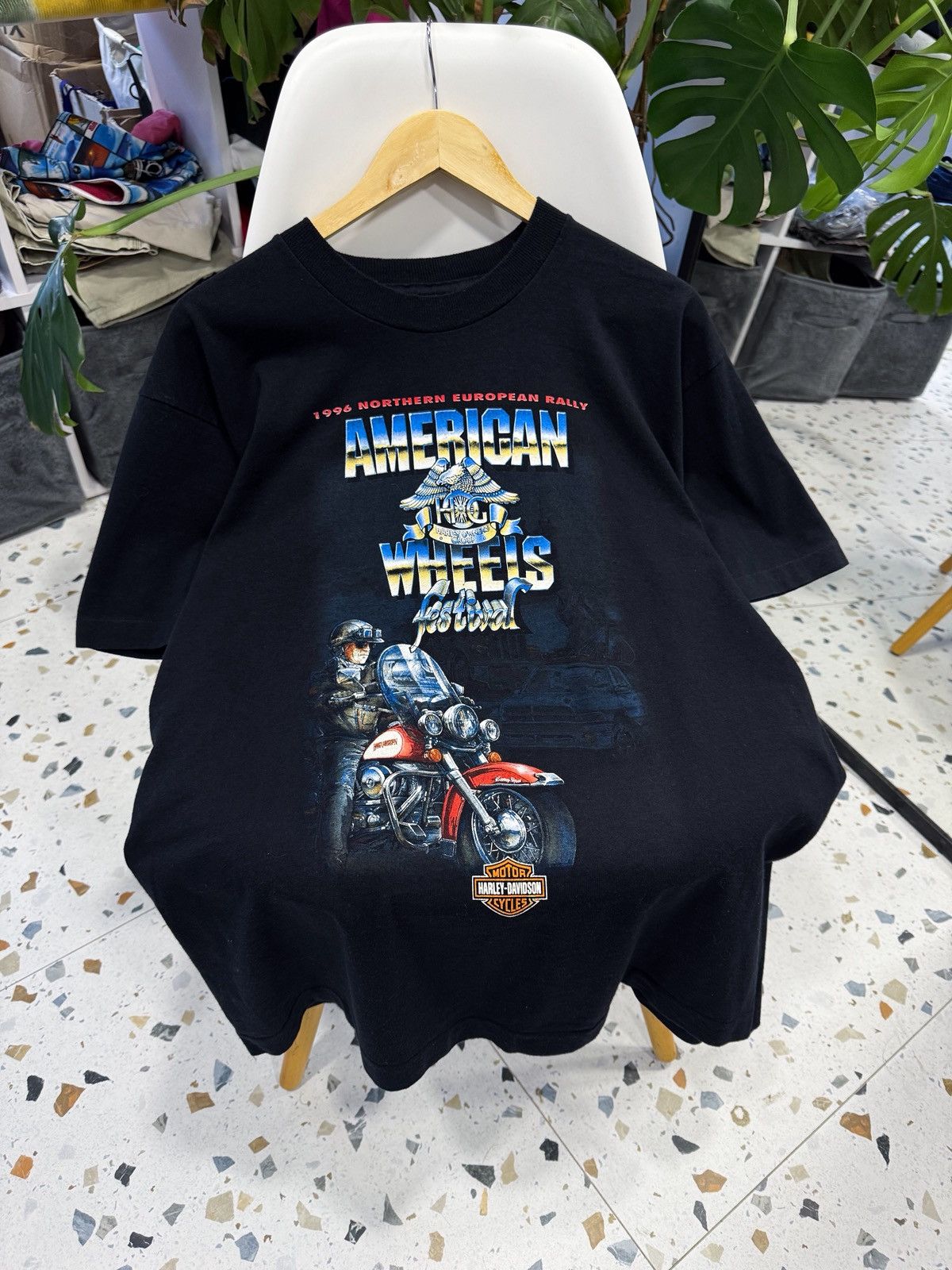 Harley Davidson Harley Davidson vintage t-shirt size L Size US L / EU 52-54 / 3 - 1 Thumbnail