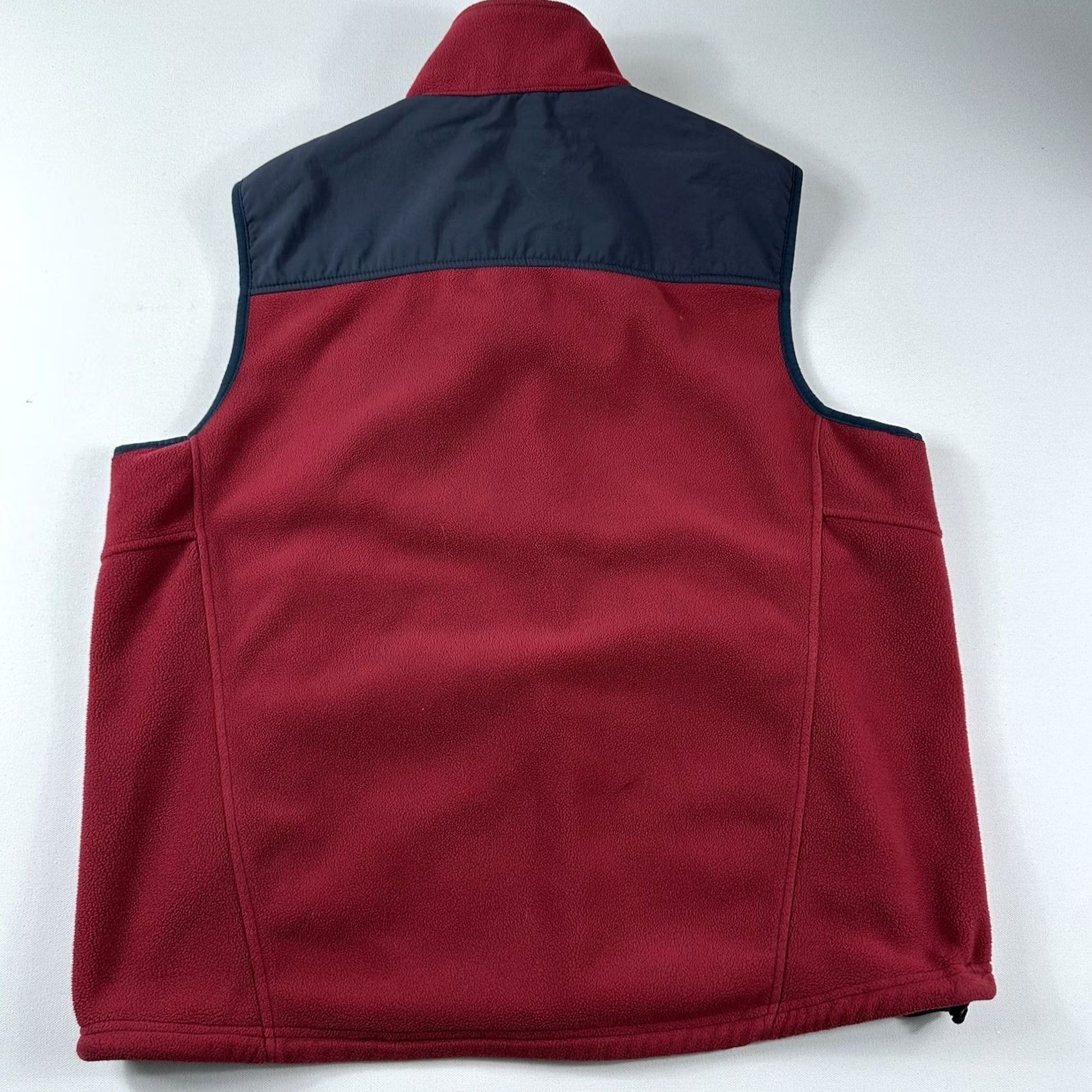 Vintage VINTAGE LL Bean Outdoors All Conditions Fleece Vest Men Large Polartec Wind Pro Red Gray Vest Mens L Football Size US L / EU 52-54 / 3 - 2 Thumbnail
