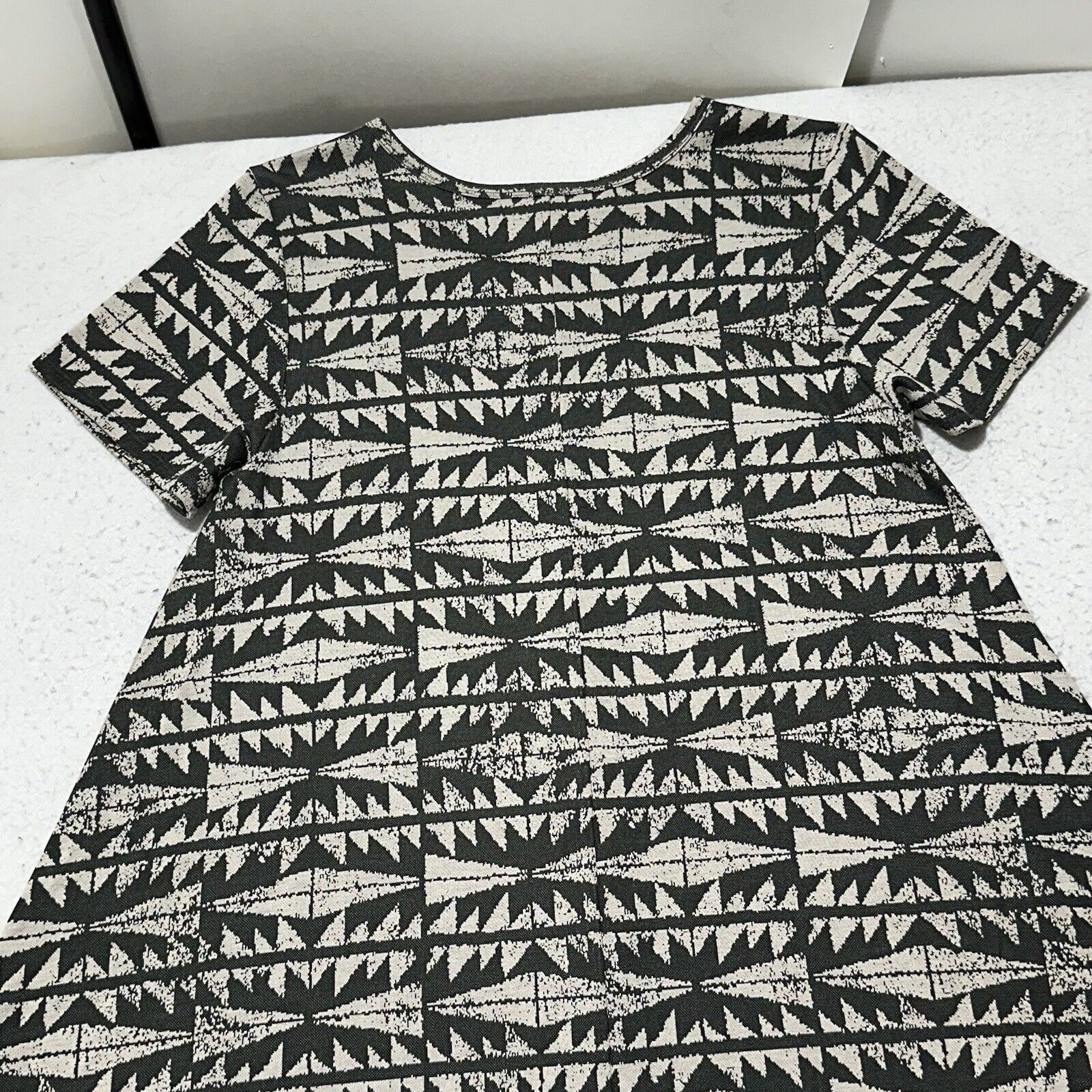 Other LuLaRoe Carly Small T Shirt Dress A-Line Pullover Size S / US 4 / IT 40 - 11 Thumbnail