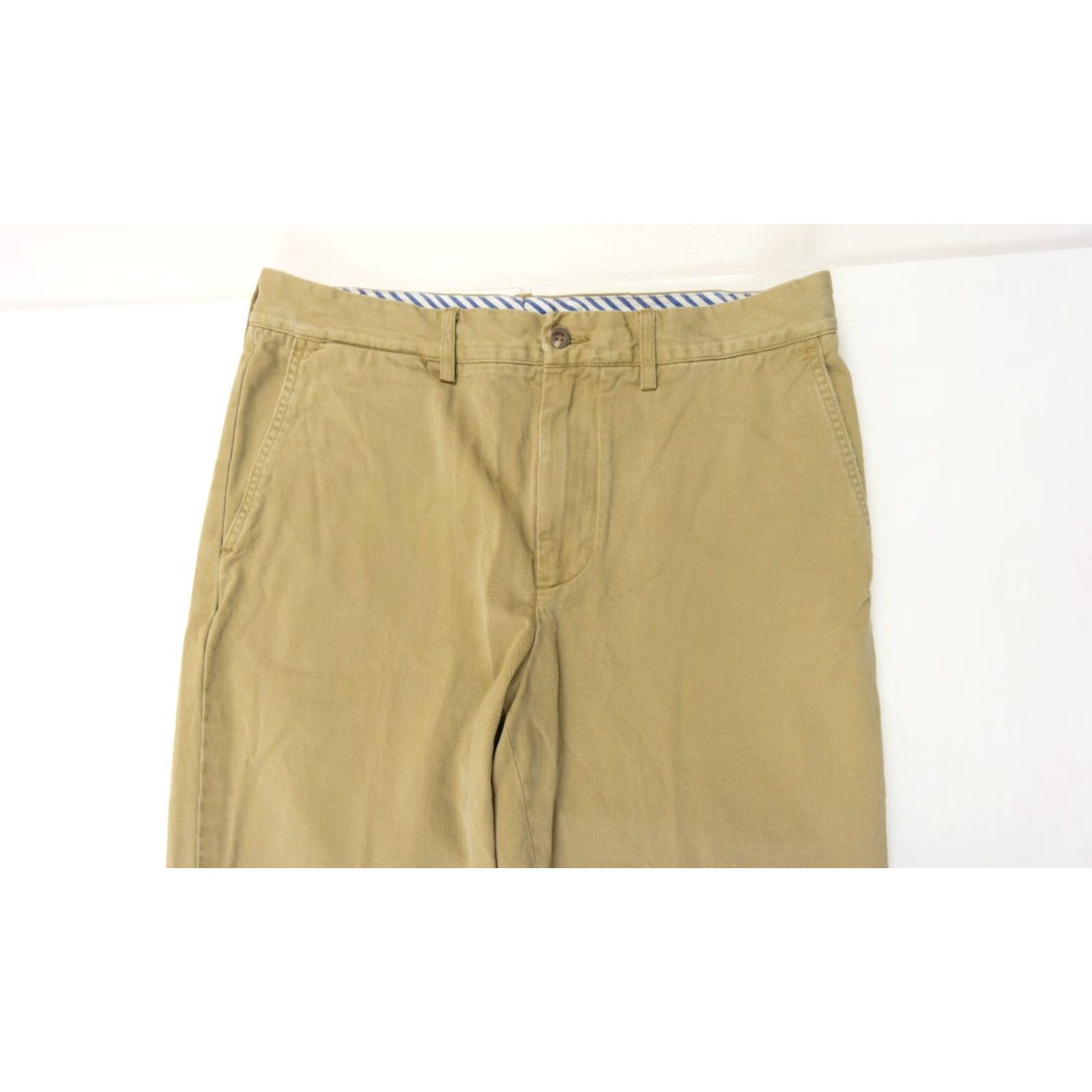 Ralph Lauren Vintage Ralph Lauren Rugby Pants Men 27 Khaki Straight Leg Casual Preppy Brown Cotton Size US 27 - 2 Thumbnail
