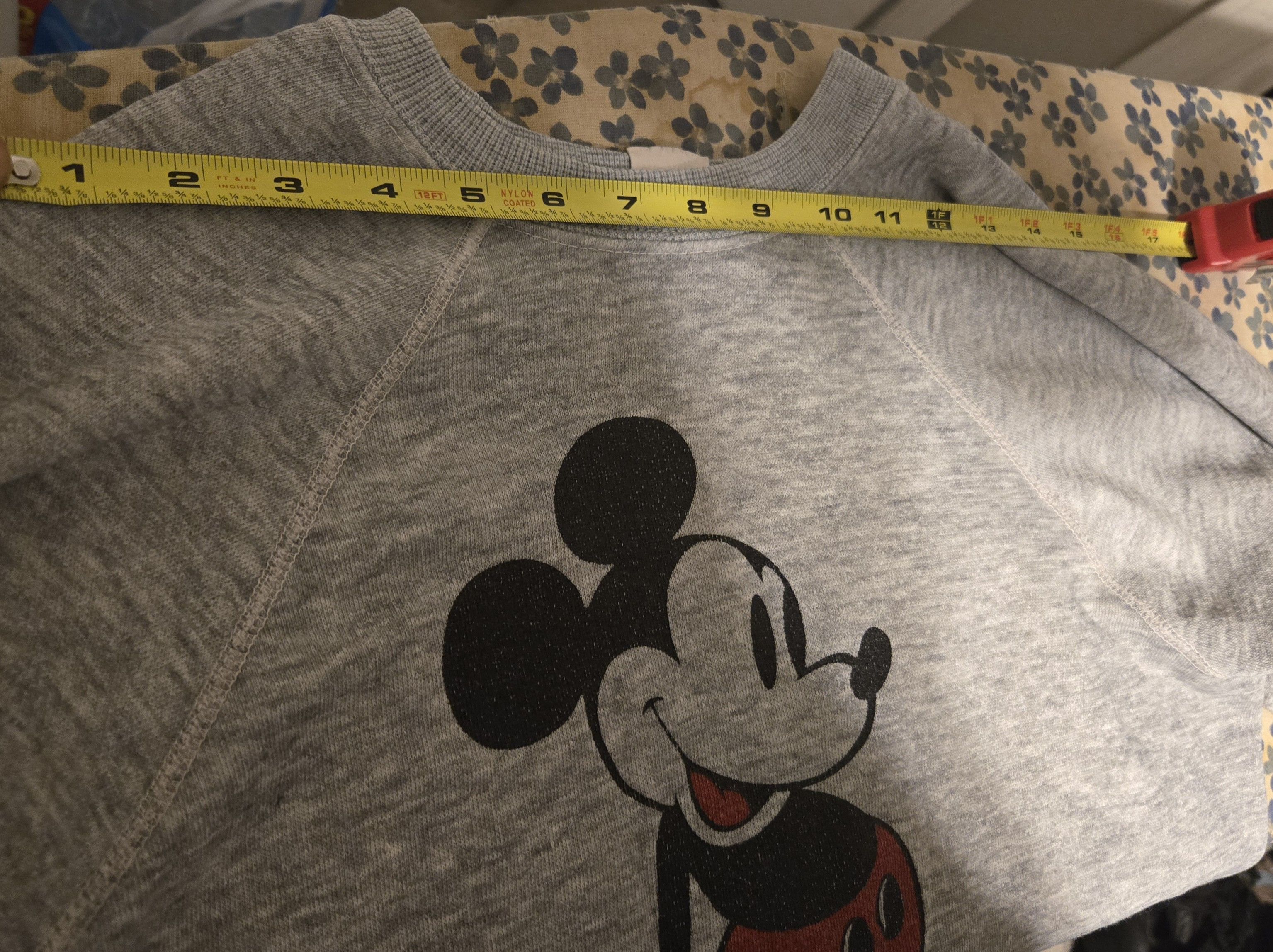 Disney Vintage Mickey Mouse Logo Sweatshirt Size US S / EU 44-46 / 1 - 8 Thumbnail