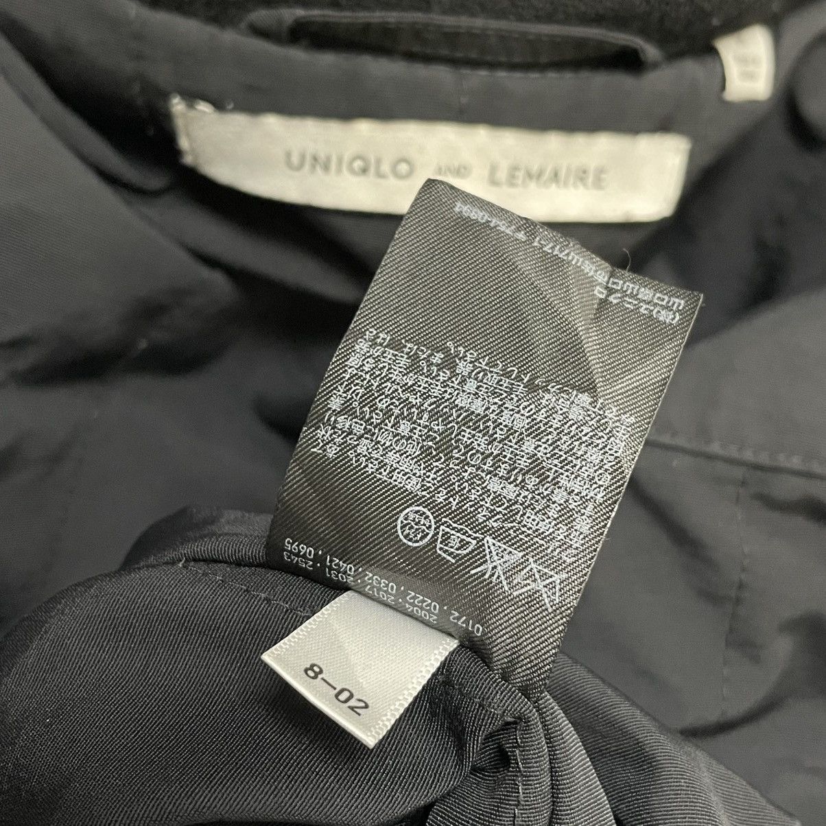 Christophe Lemaire 🇯🇵 UNIQLO & LEMAIRE WOOL LONG HEAVY COAT JACKET Size US M / EU 48-50 / 2 - 14 Thumbnail