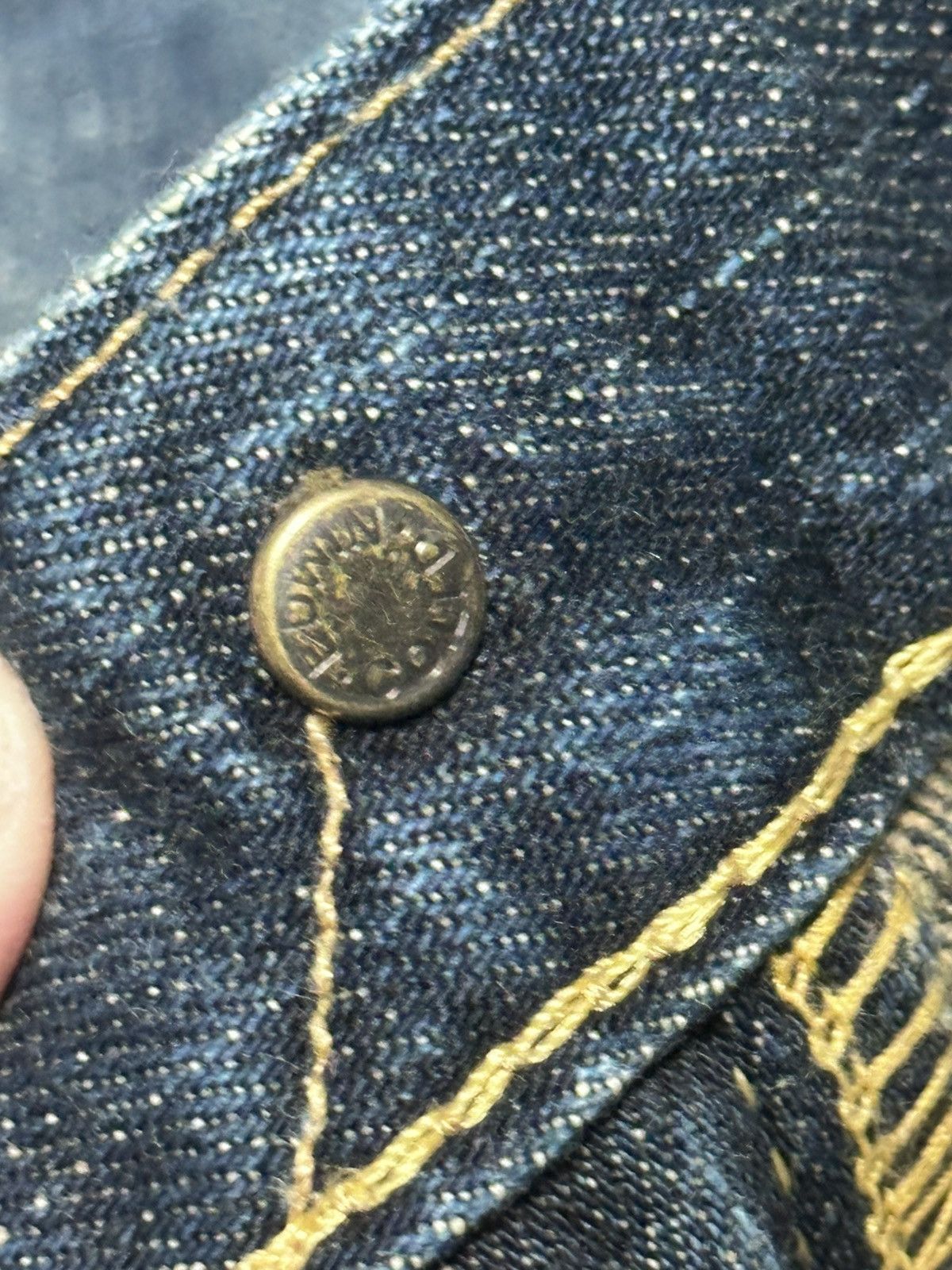 Edwin Edwin 505Z Vtg Selvage Denim Japan Jeans Straight and Faded Size US 32 / EU 48 - 13 Thumbnail