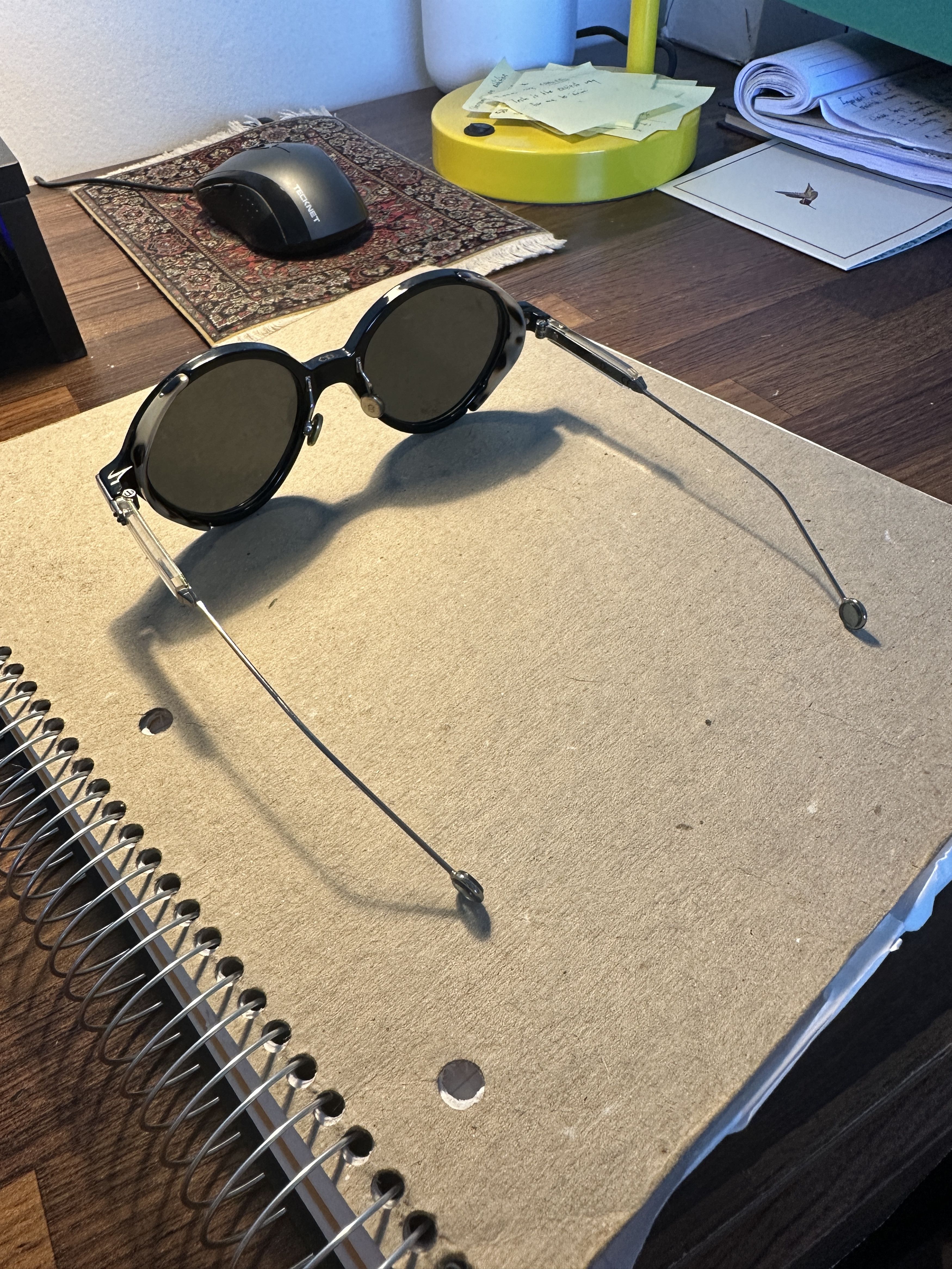 Christian Dior Monsieur Christian Dior Round Sunglasses Size ONE SIZE - 4 Thumbnail
