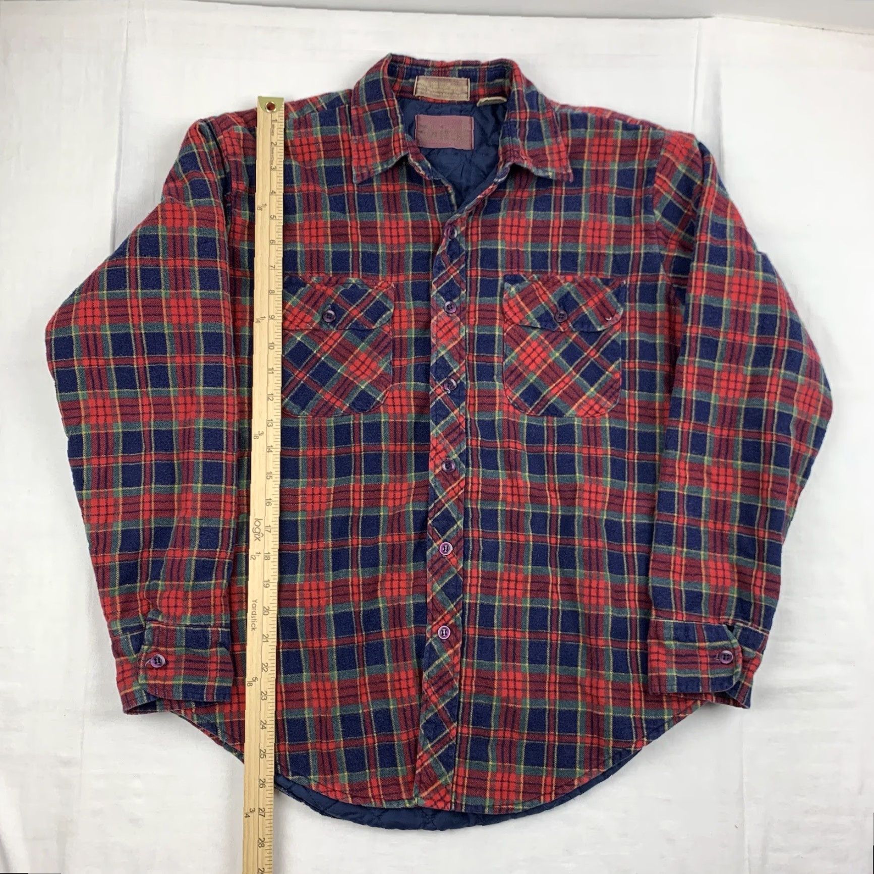 Vintage VINTAGE Grizzly Shirt Adult Medium Red Plaid Flannel Quilted 90s USA Mens Button-Up Size US M / EU 48-50 / 2 - 6 Thumbnail