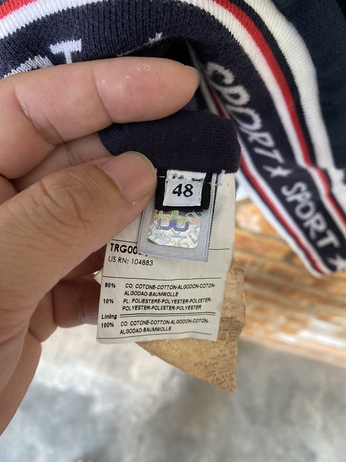 Dolce & Gabbana Vtg DG sport Hem detailing Size US M / EU 48-50 / 2 - 14 Thumbnail