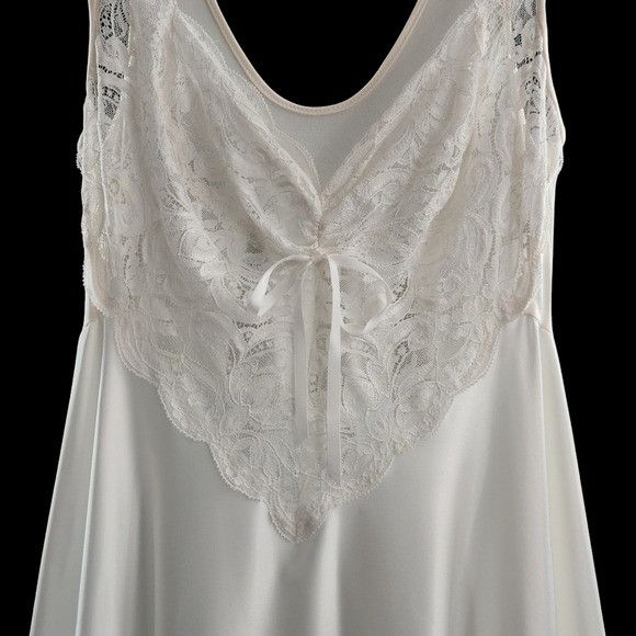 Vintage Rare Vintage 80s Olga Silver Label Nightgown Small Size S / US 4 / IT 40 - 8 Thumbnail