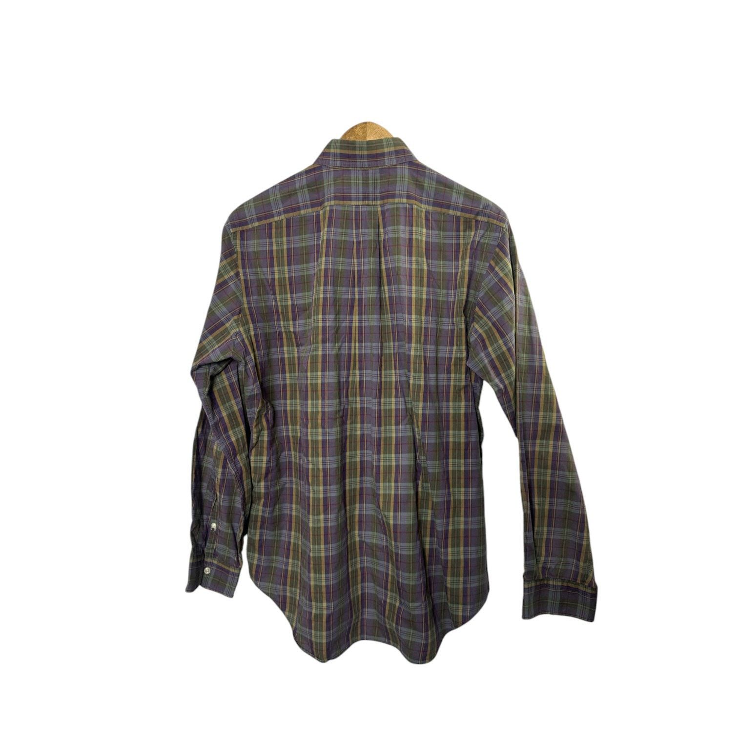 Ralph Lauren Ralph Lauren Classic Fit Purple Plaid Button-Up Shirt Medium Size US M / EU 48-50 / 2 - 4 Thumbnail