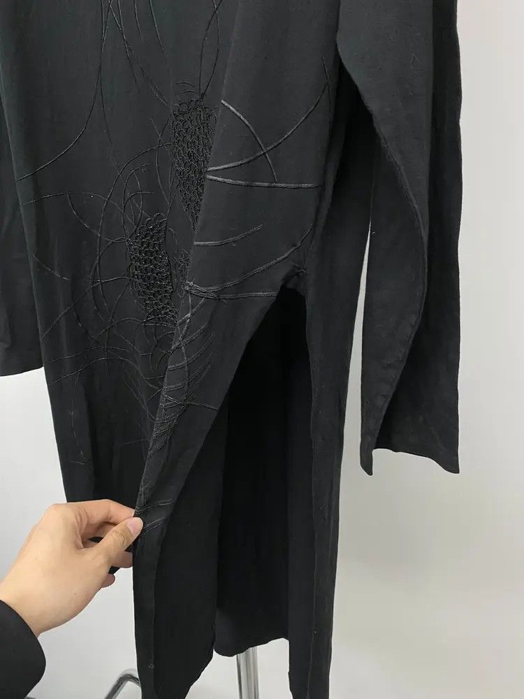 Yohji Yamamoto Yohji Yamamoto pour homme black scandal tee-2505 Size US L / EU 52-54 / 3 - 3 Thumbnail