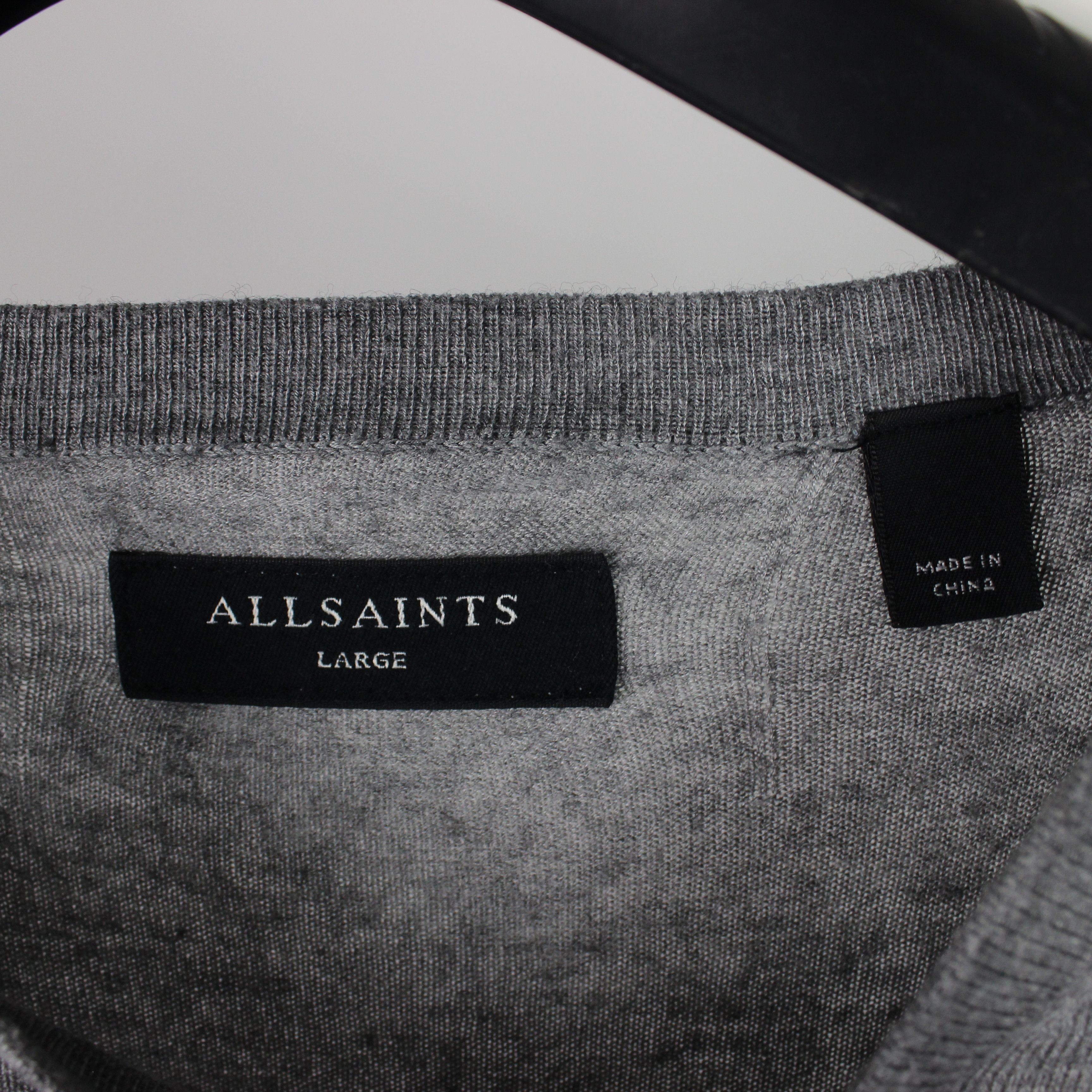 Allsaints Allsaints nowo Crew sweater pullover gray L men Size US L / EU 52-54 / 3 - 7 Thumbnail