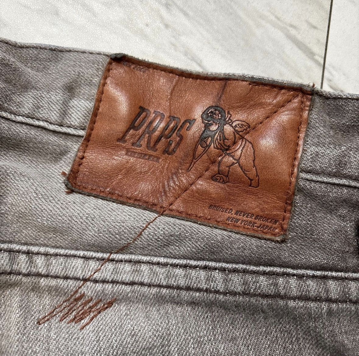 Prps PRPS Japanese Denim Selvedge Jeans Size US 30 / EU 46 - 6 Thumbnail