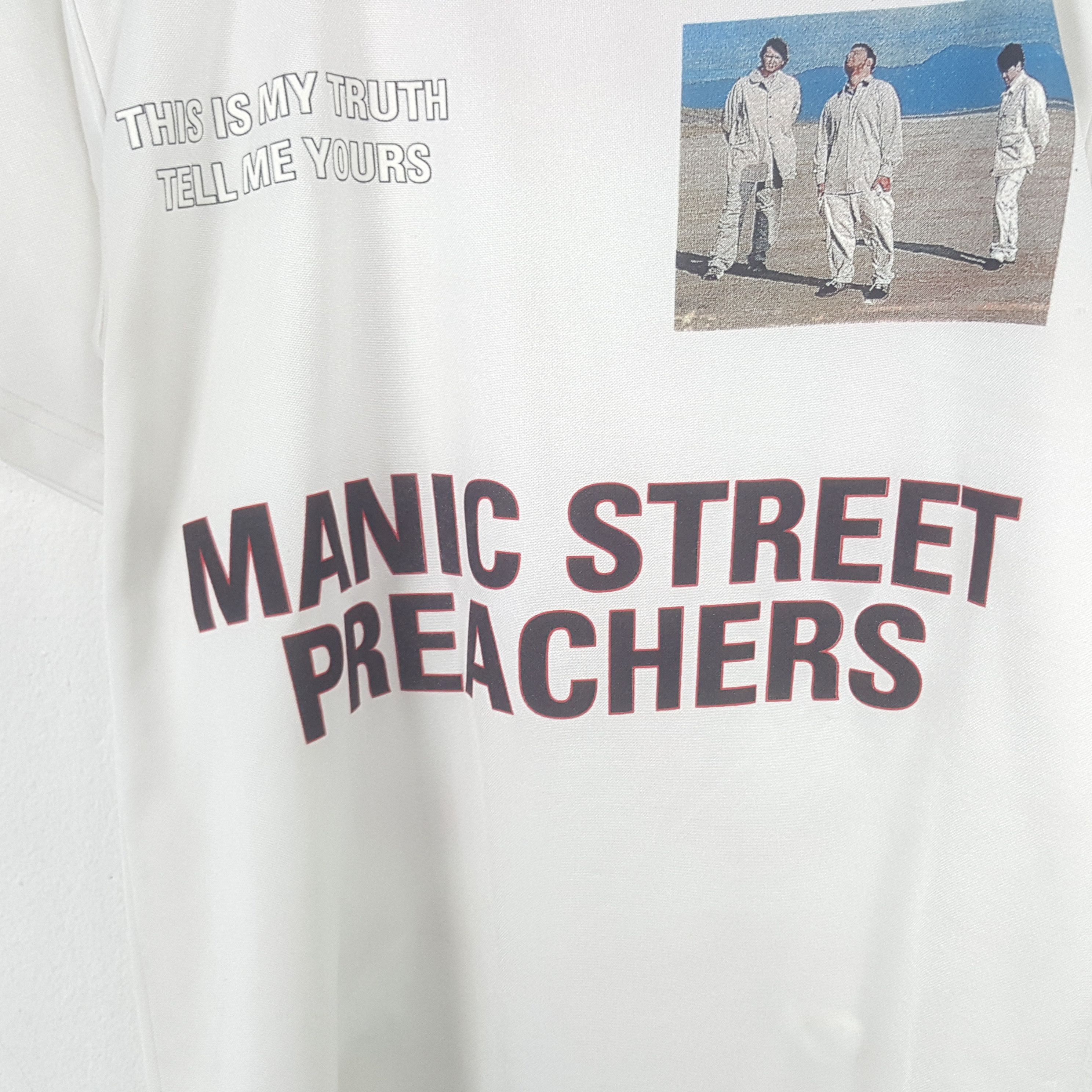 Band Tees Vintage Manic Street Preachers American Rock Band Tshirt Size US S / EU 44-46 / 1 - 2 Thumbnail
